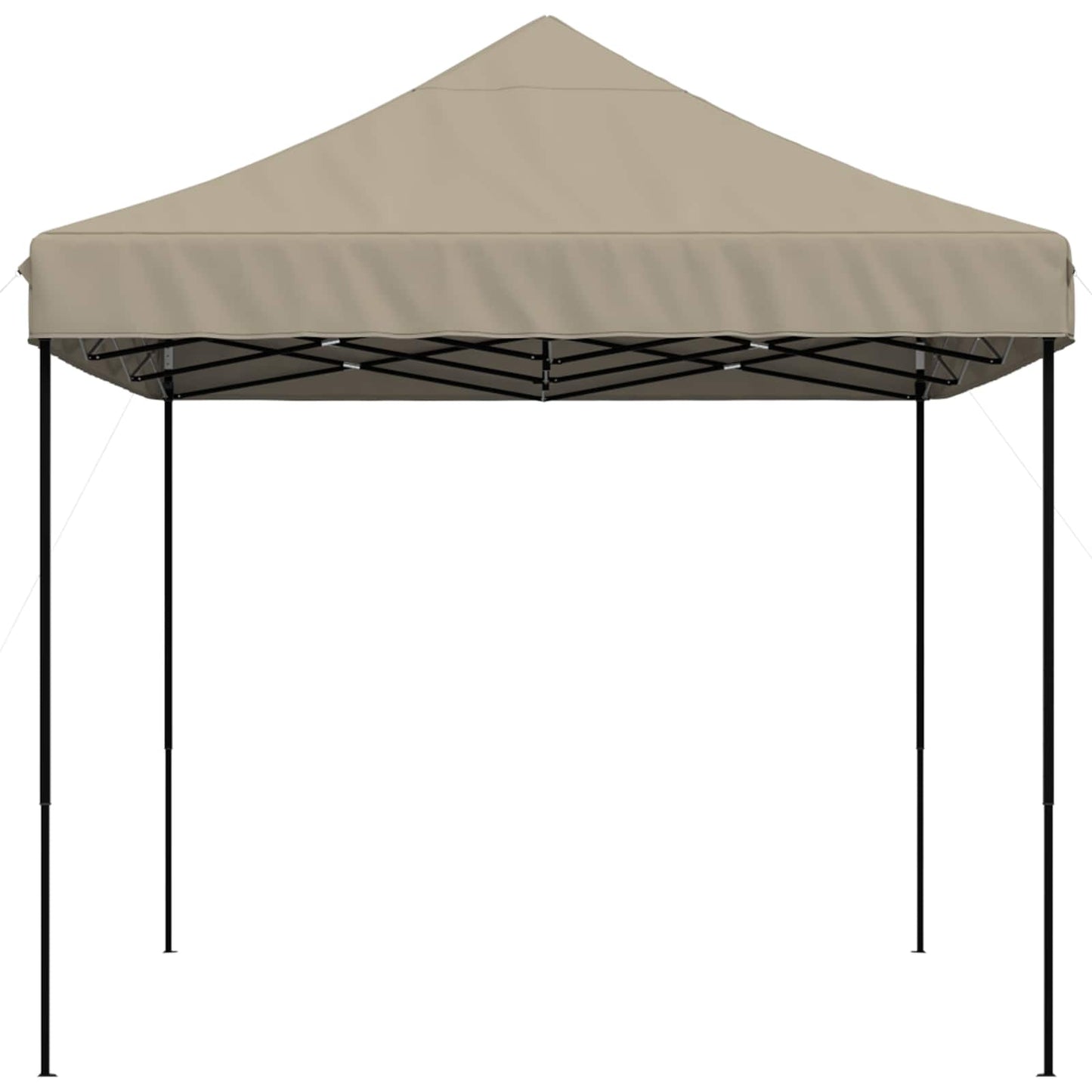 Party-Zelt Taupe 279 x 410 x 315 cm Oxford-Stoff