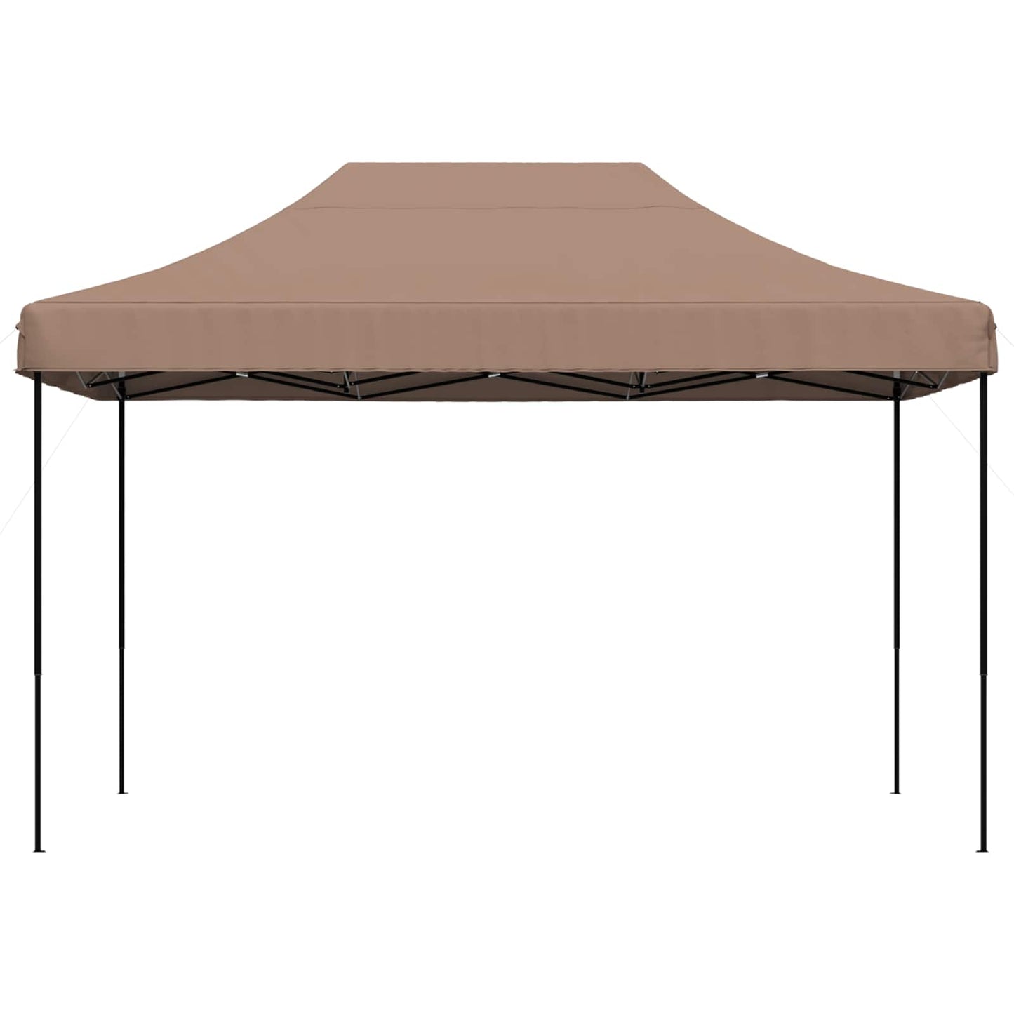 Party-Zelt Braun 279 x 410 x 315 cm Oxford-Stoff
