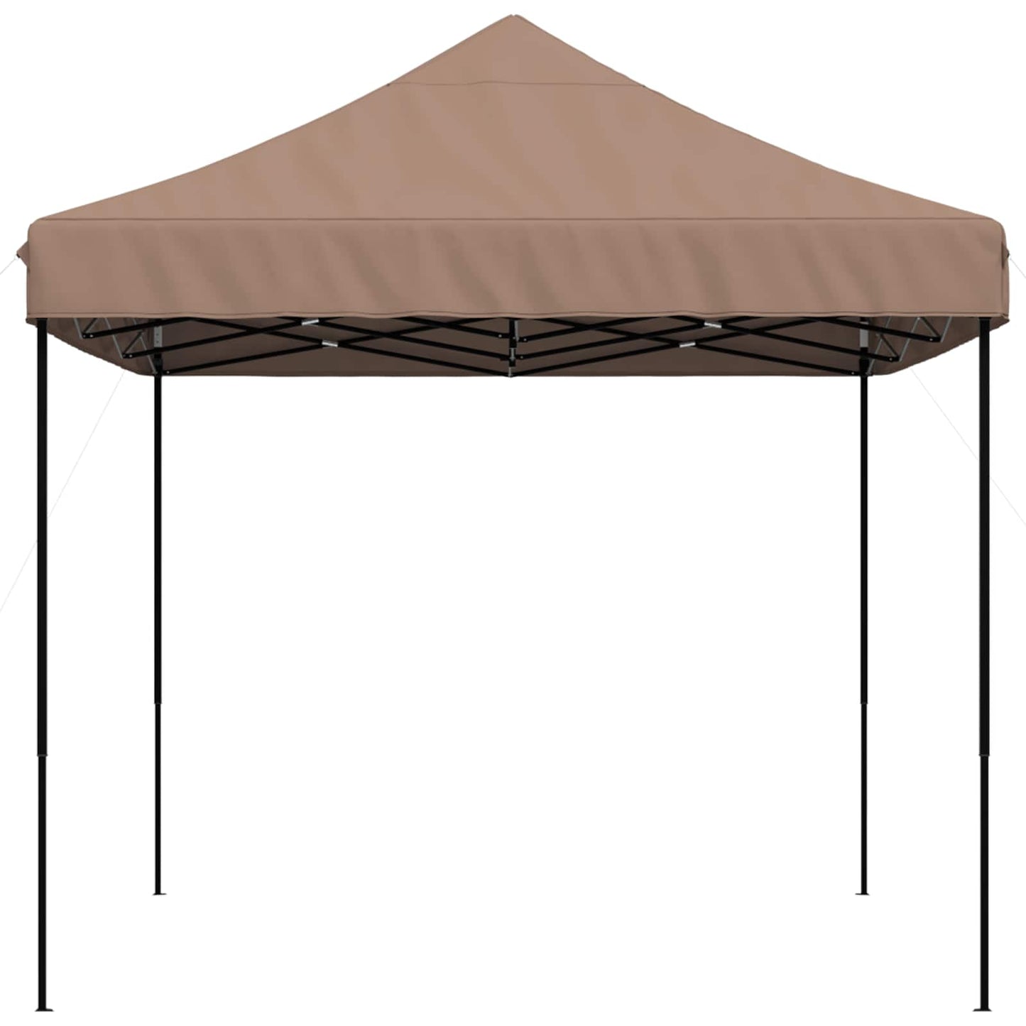 Party-Zelt Braun 279 x 410 x 315 cm Oxford-Stoff