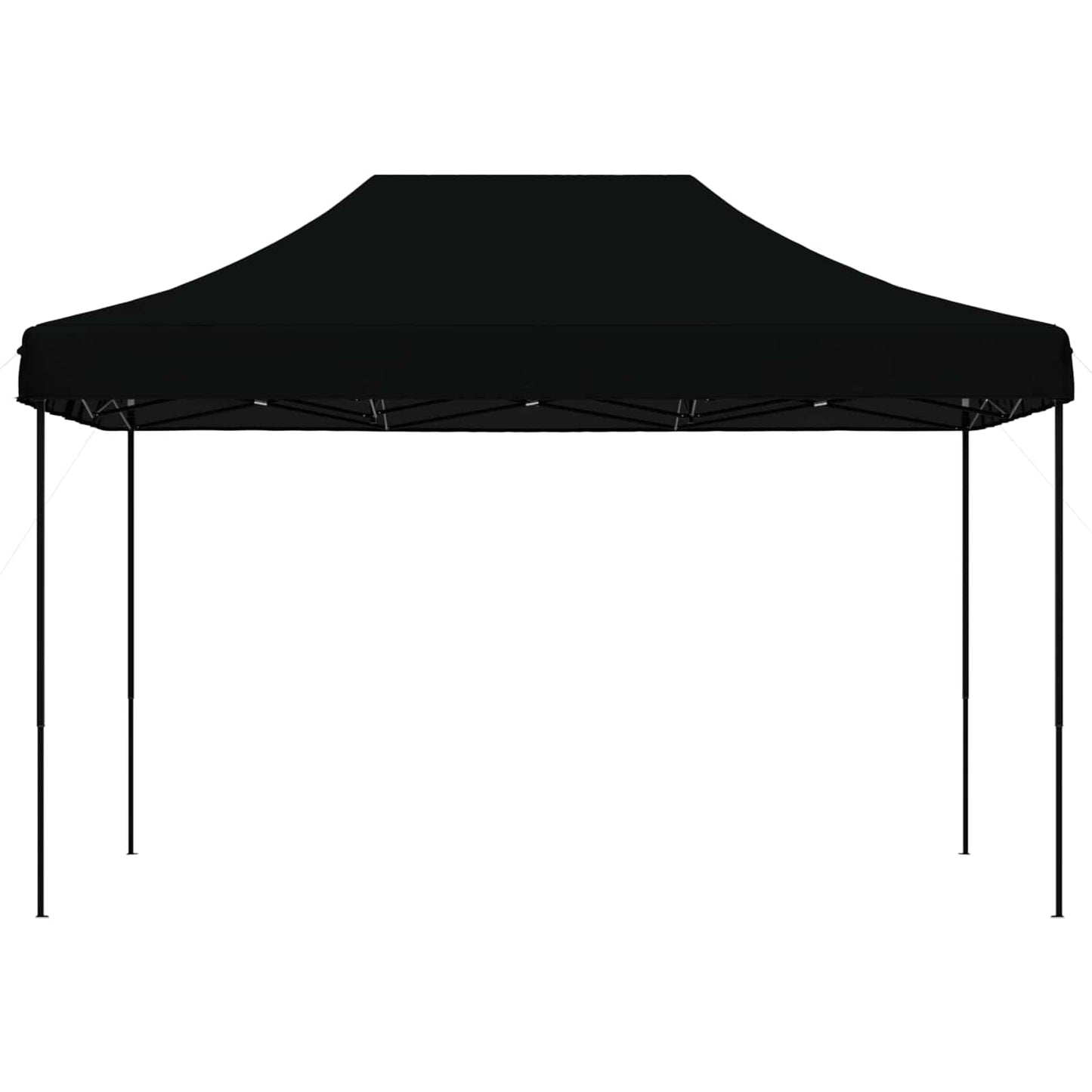 Party-Zelt Schwarz 279 x 410 x 315 cm Oxford-Stoff