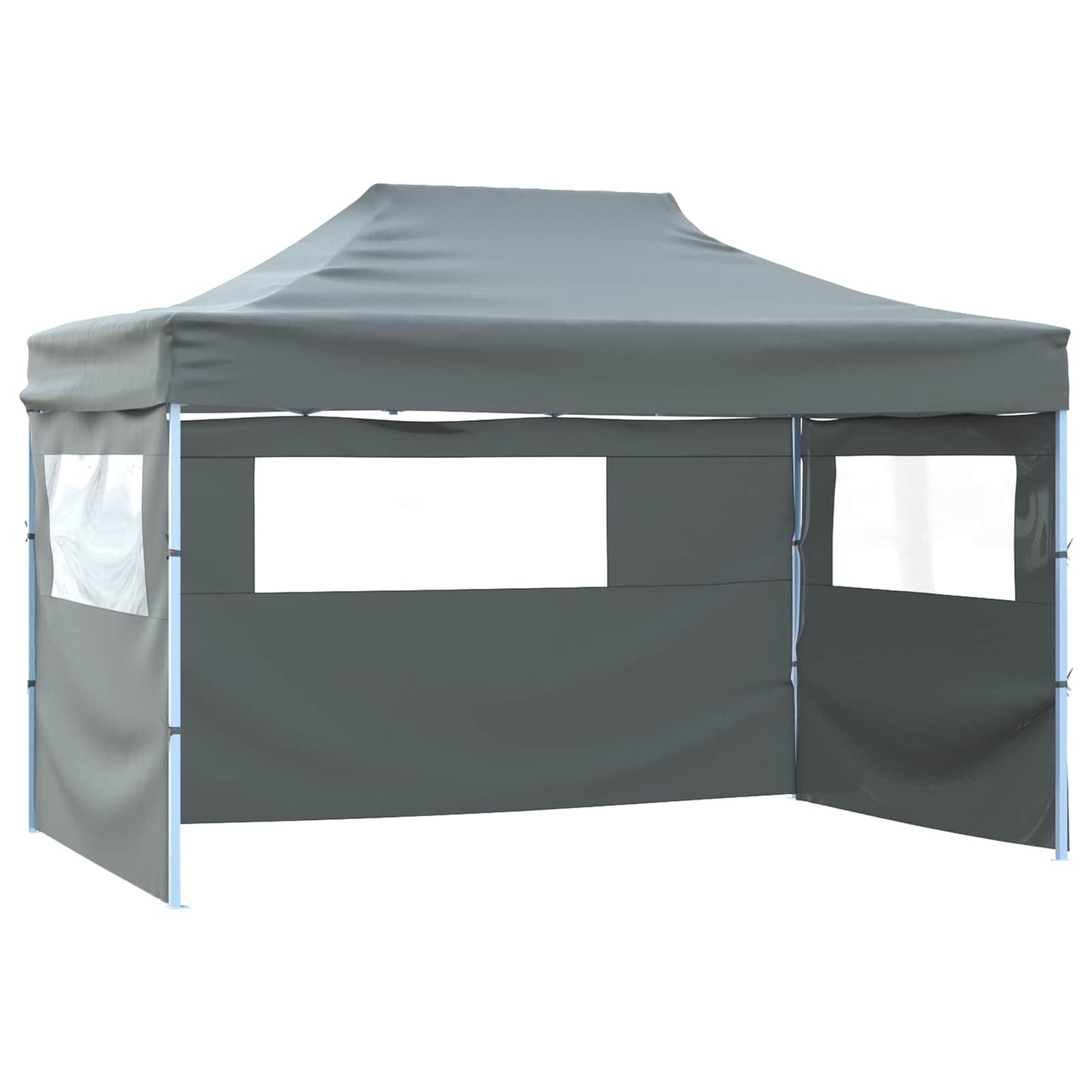 Party-Zelt Anthrazit 280 x 410 x 315 cm Oxford-Stoff