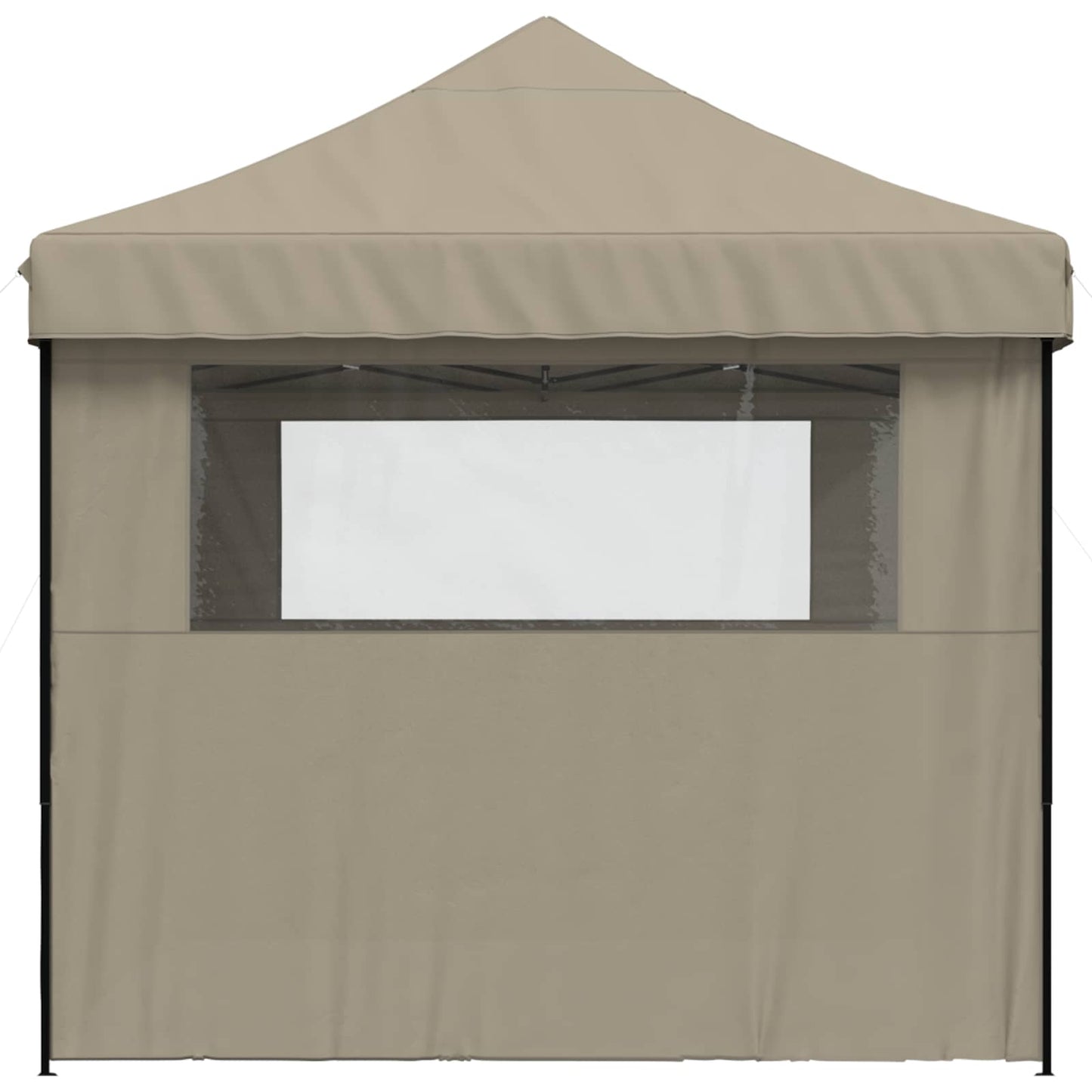 Party-Zelt Taupe 279 x 410 x 315 cm Oxford-Stoff