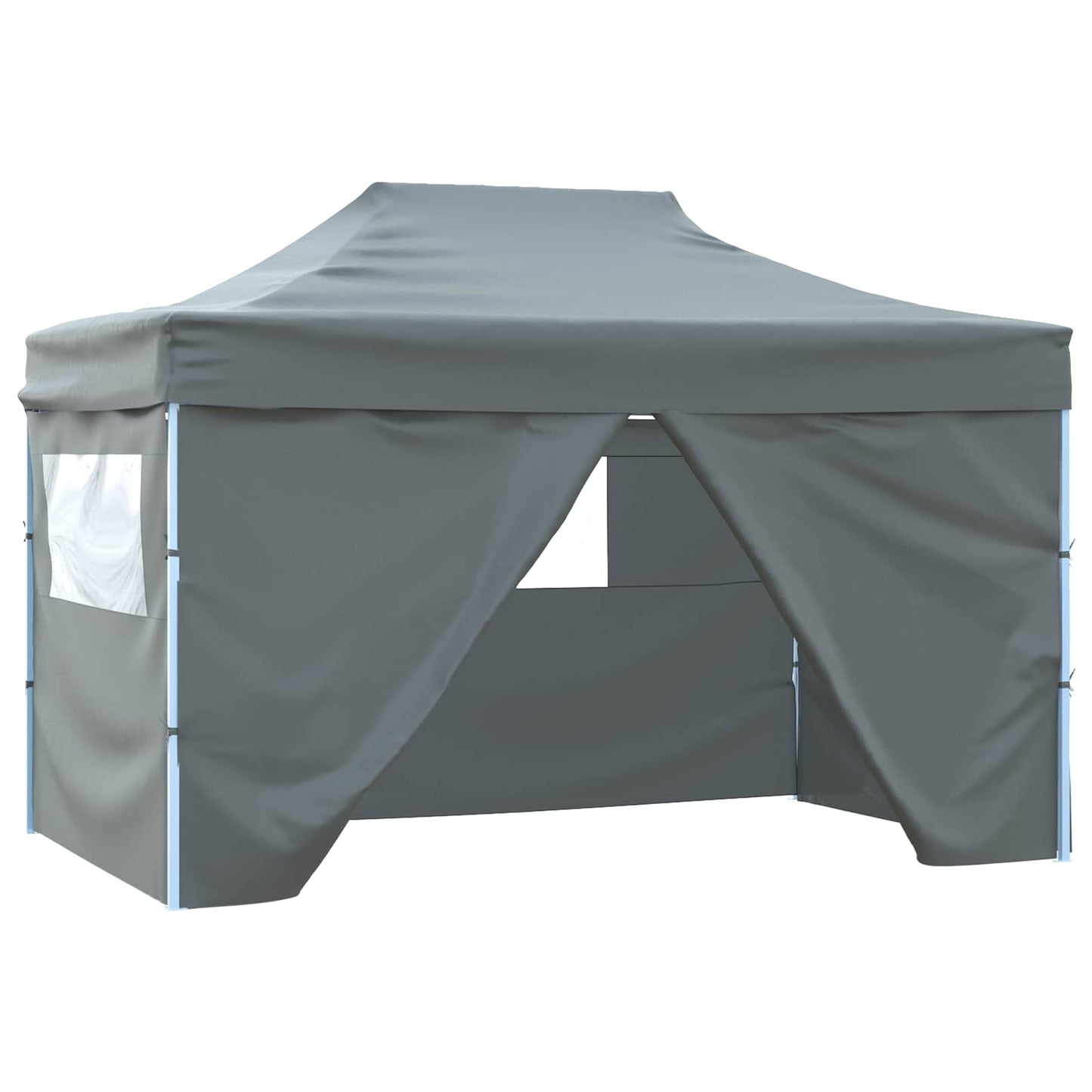 Party-Zelt Anthrazit 280 x 410 x 315 cm Oxford-Stoff