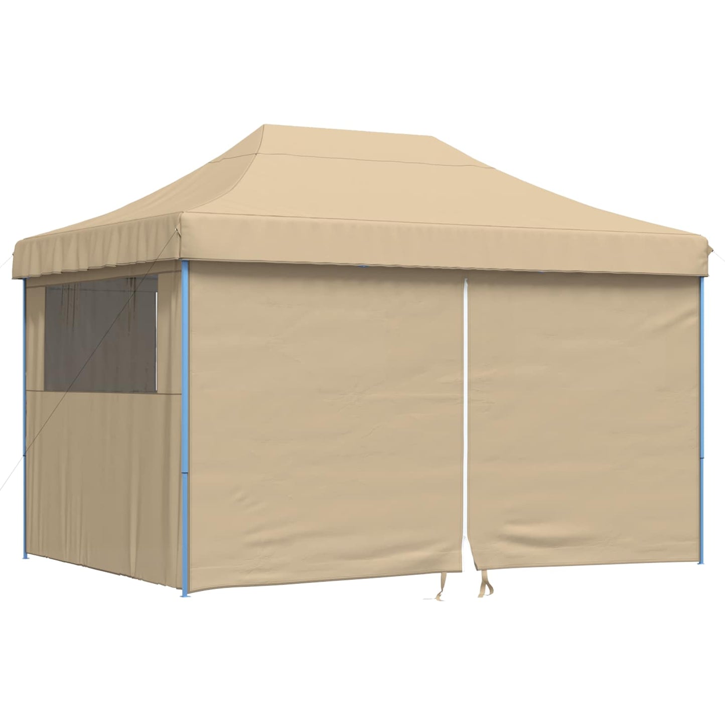 Party-Zelt Beige 279 x 410 x 315 cm Oxford-Stoff