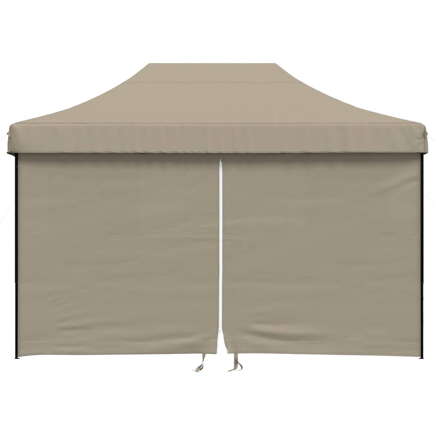 Party-Zelt Taupe 279 x 410 x 315 cm Oxford-Stoff