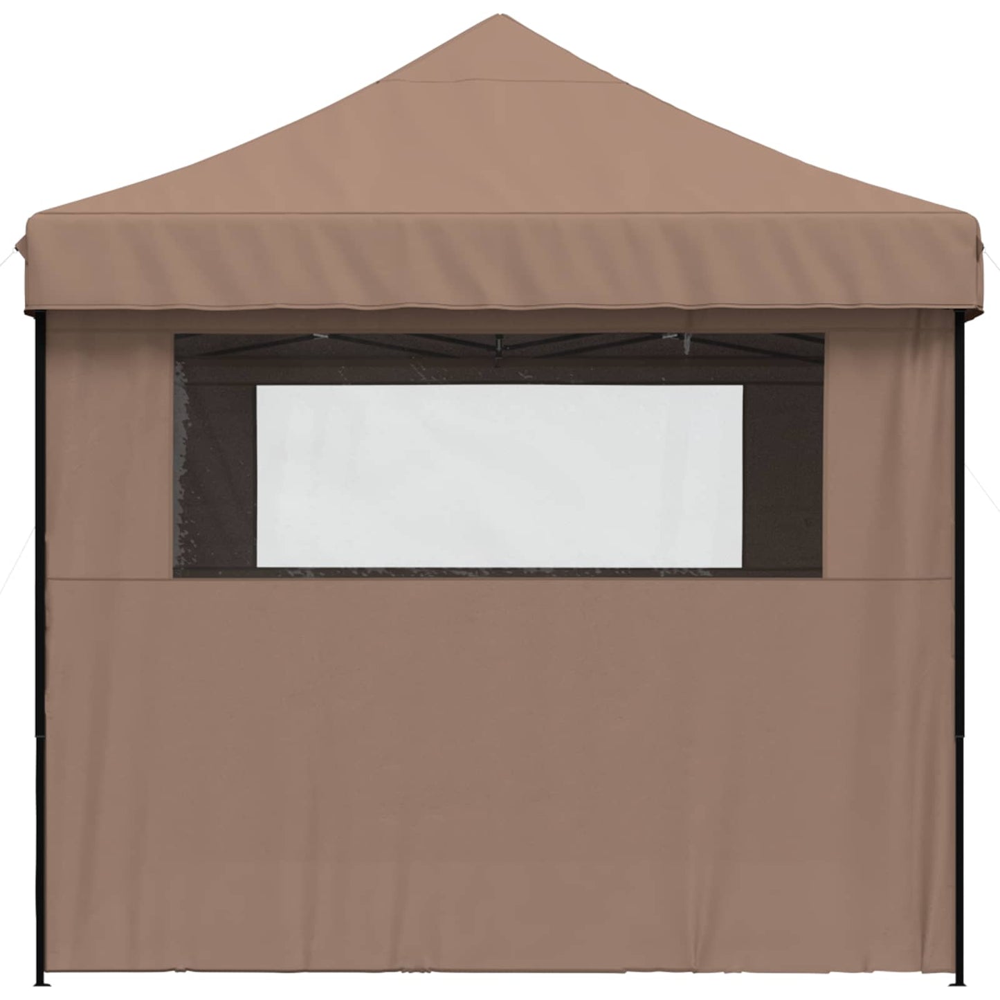 Party-Zelt Braun 279 x 410 x 315 cm Oxford-Stoff