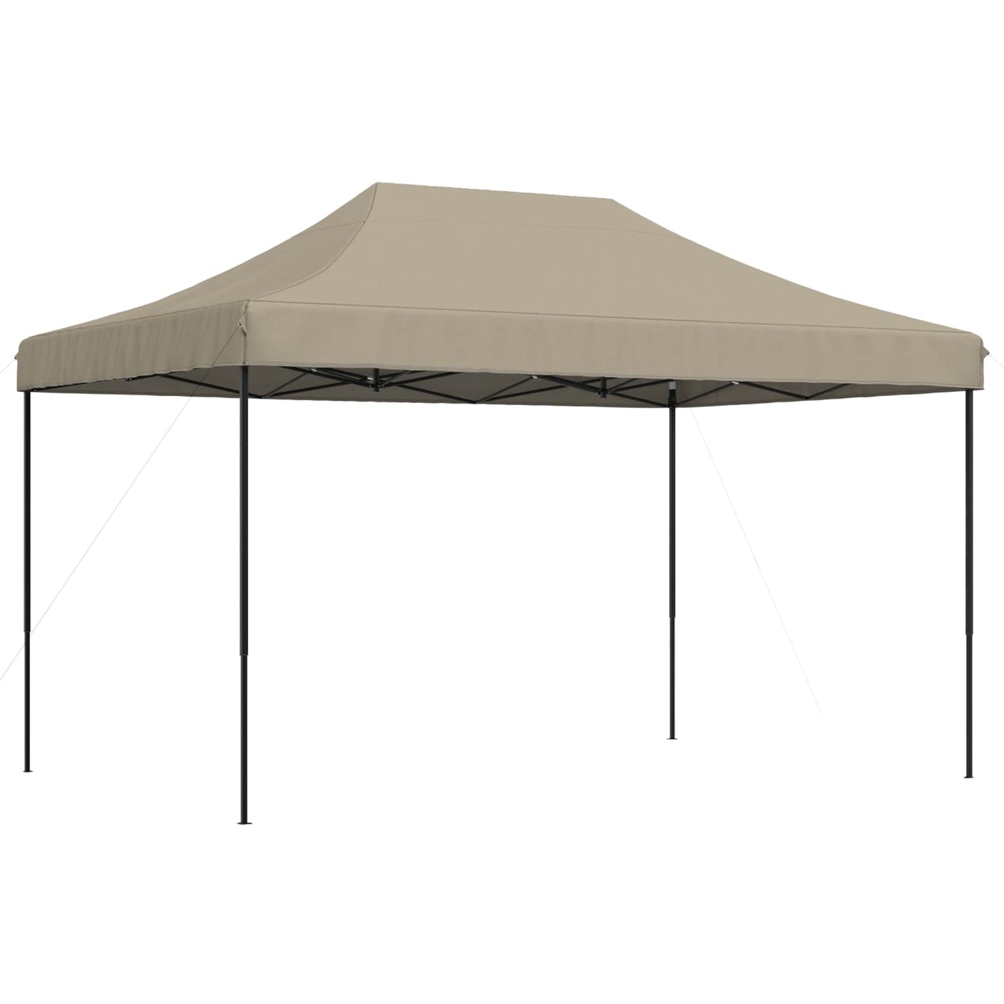 Party-Zelt Taupe 292 x 440 x 315 cm Oxford-Stoff