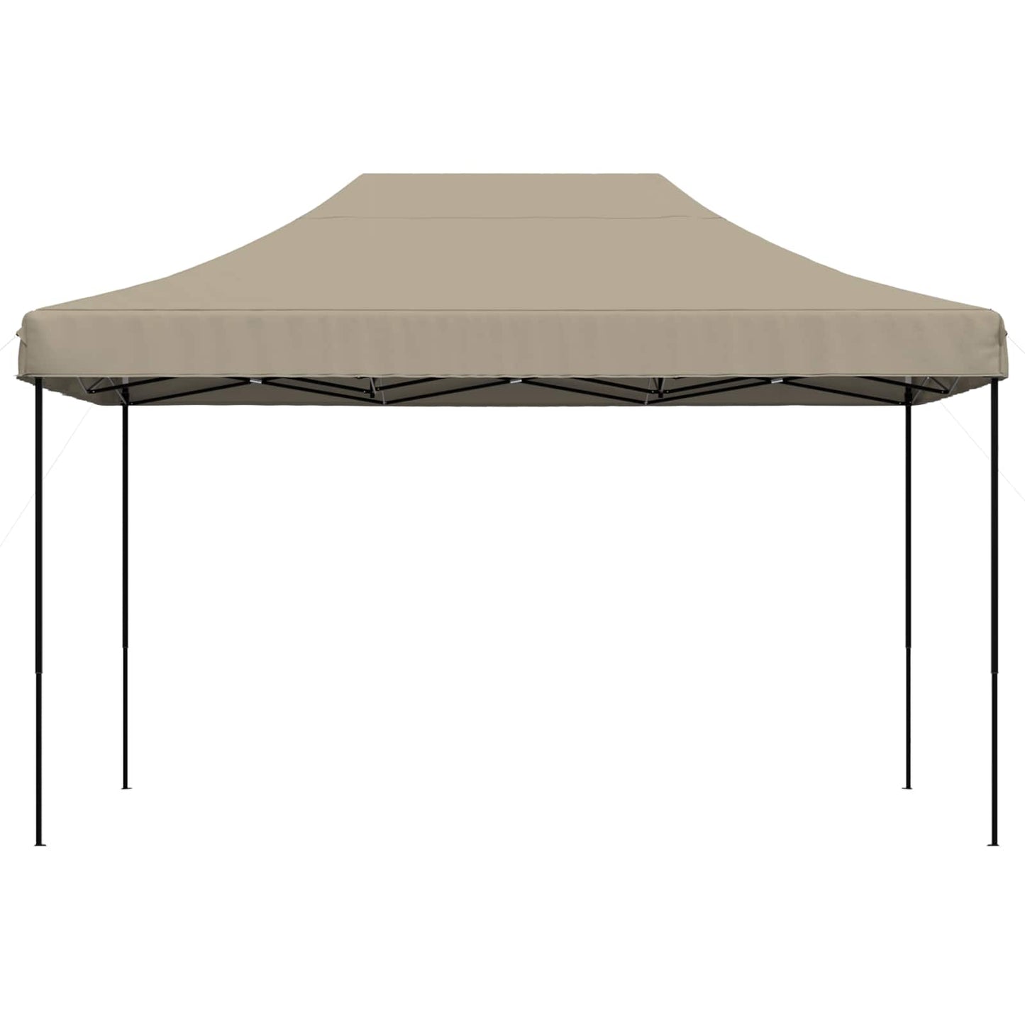 Party-Zelt Taupe 292 x 440 x 315 cm Oxford-Stoff