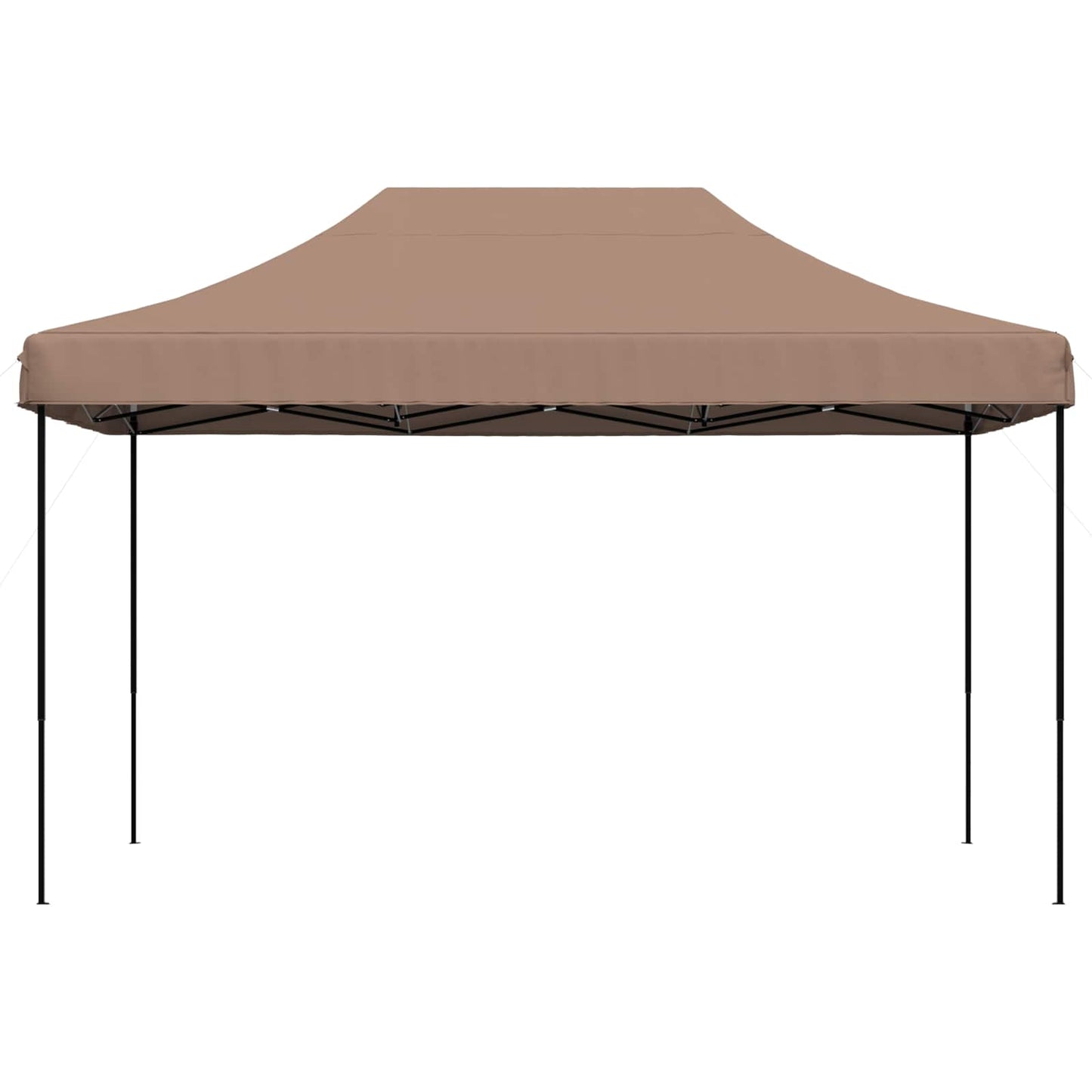 Party-Zelt Braun 292 x 440 x 315 cm Oxford-Stoff