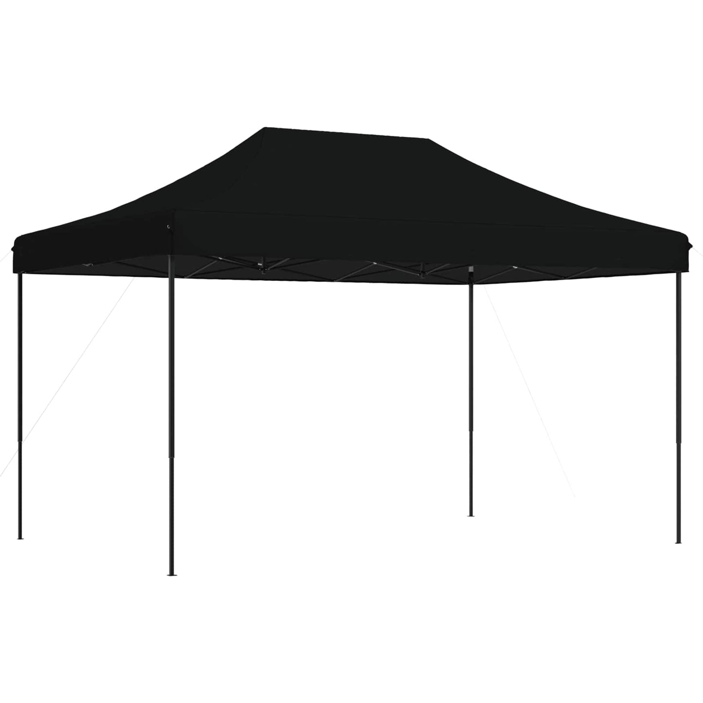 Party-Zelt Schwarz 292 x 440 x 315 cm Oxford-Stoff