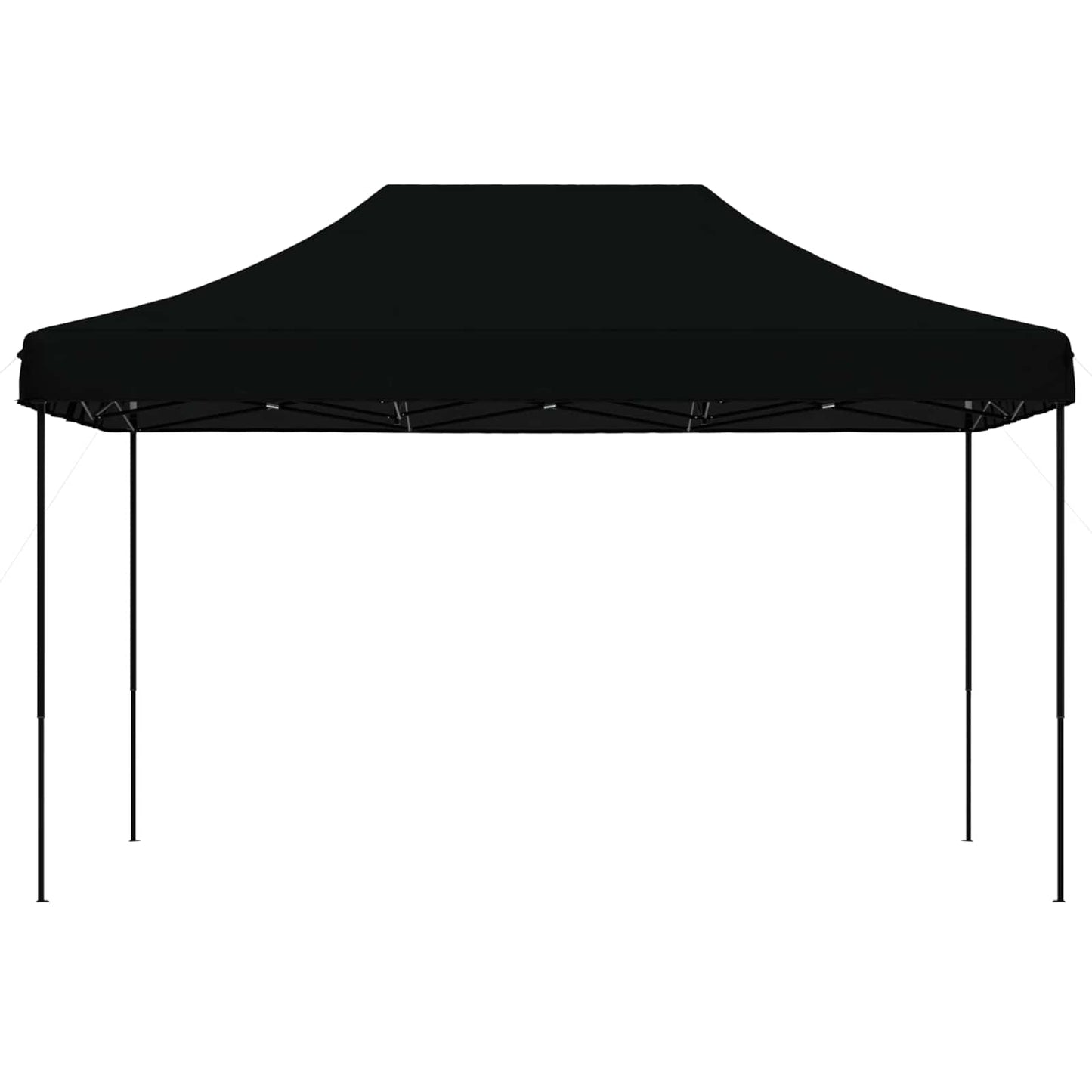 Party-Zelt Schwarz 292 x 440 x 315 cm Oxford-Stoff