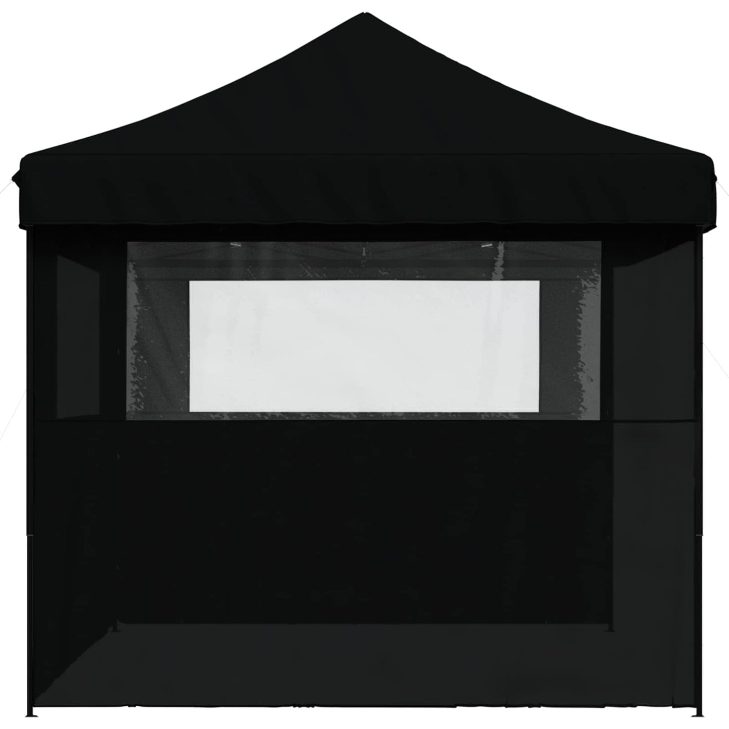 Party-Zelt Schwarz 292 x 440 x 315 cm Oxford-Stoff