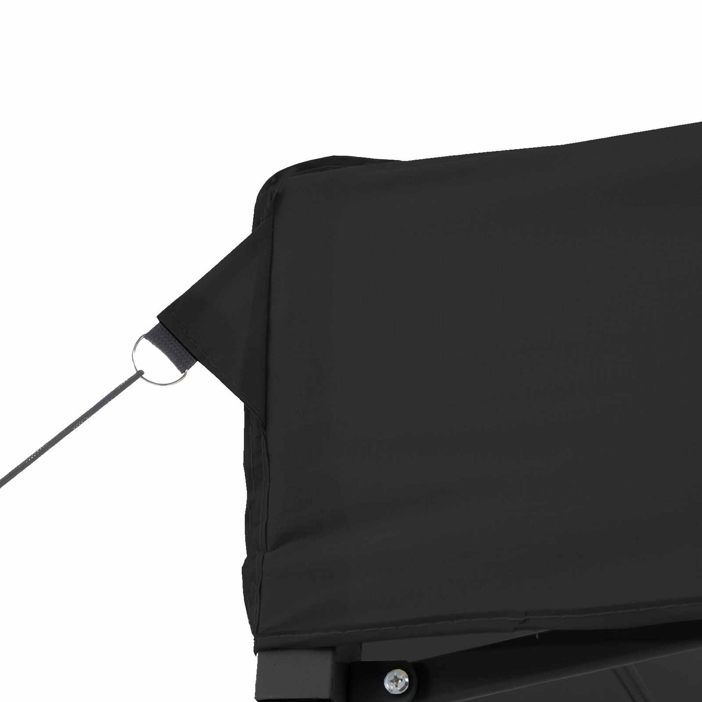 Party-Zelt Schwarz 292 x 440 x 315 cm Oxford-Stoff
