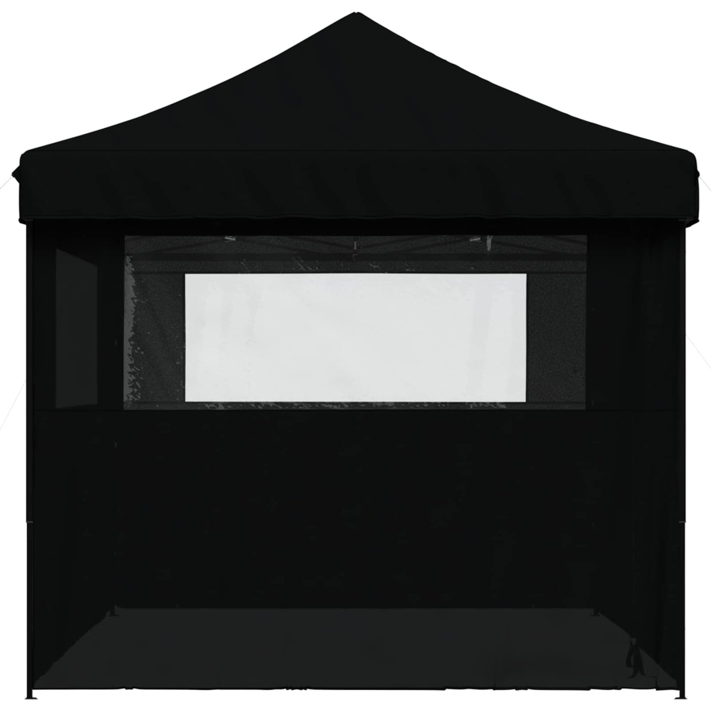Party-Zelt Schwarz 292 x 440 x 315 cm Oxford-Stoff