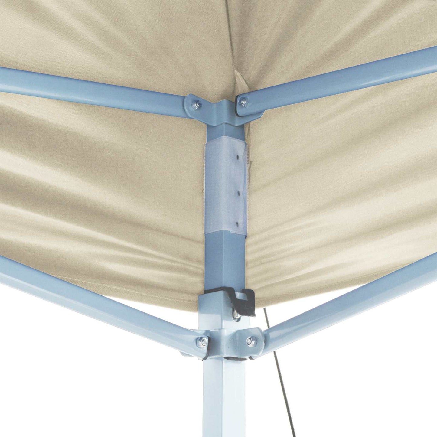 Party-Zelt Creme 291 x 580 x 315 cm Oxford-Stoff