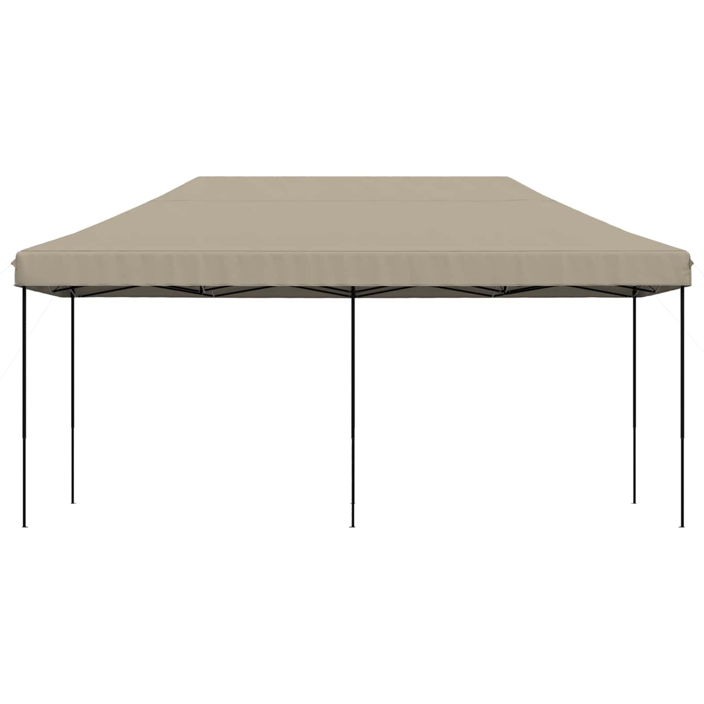 Party-Zelt Taupe 292 x 580 x 315 cm Oxford-Stoff