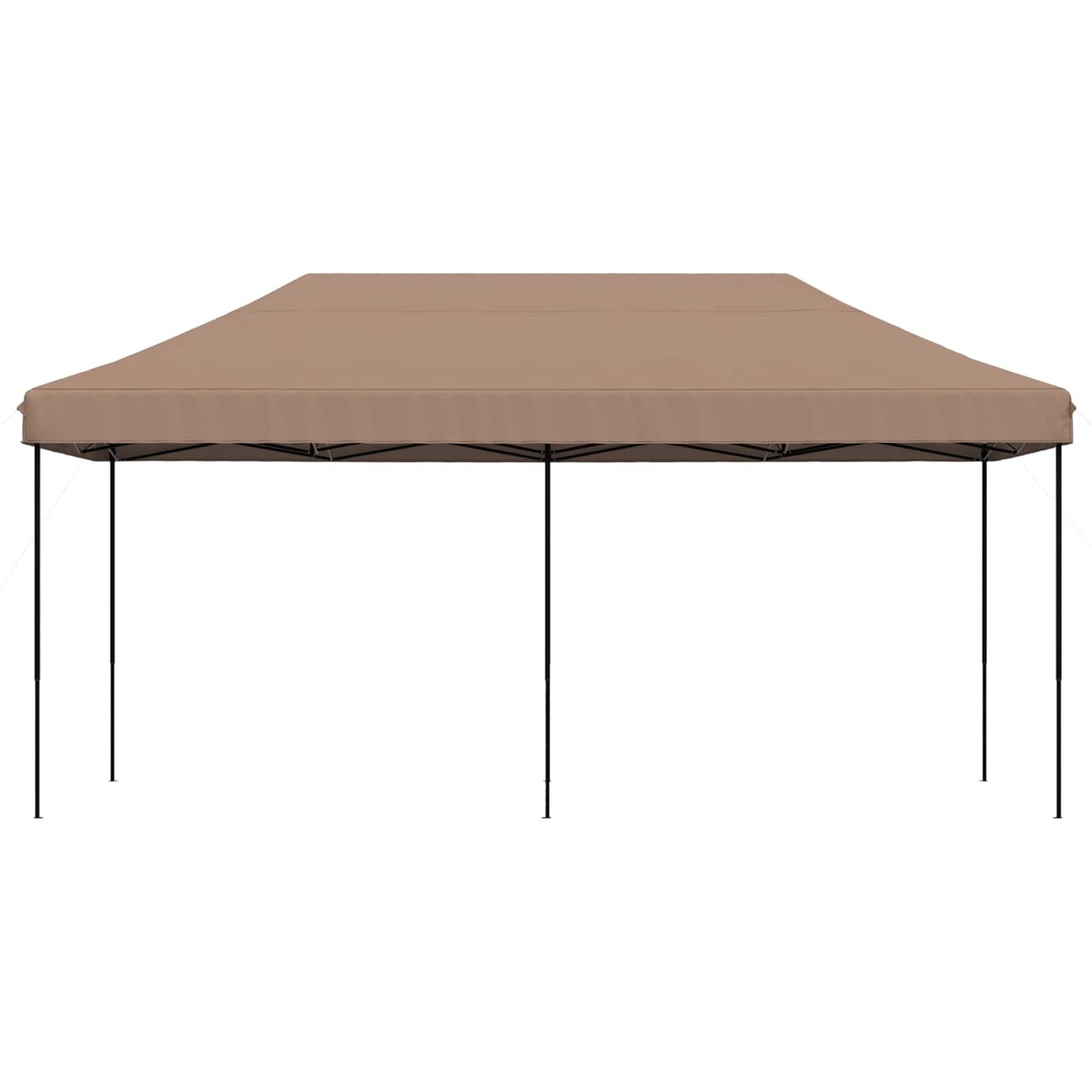 Party-Zelt Braun 292 x 580 x 315 cm Oxford-Stoff