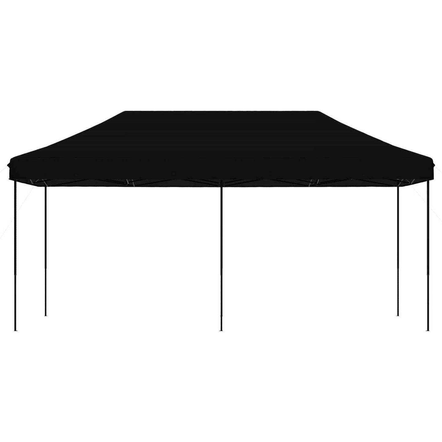 Party-Zelt Schwarz 292 x 580 x 315 cm Oxford-Stoff