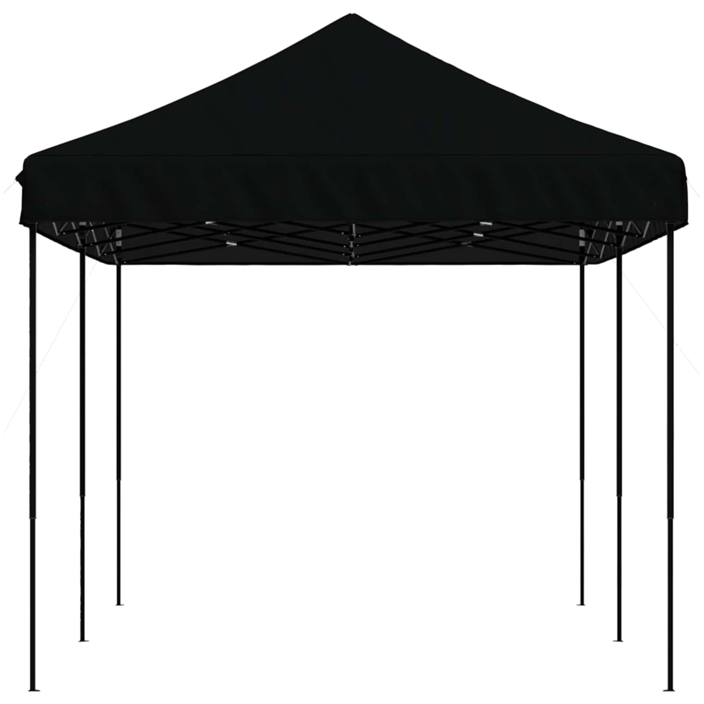 Party-Zelt Schwarz 292 x 580 x 315 cm Oxford-Stoff