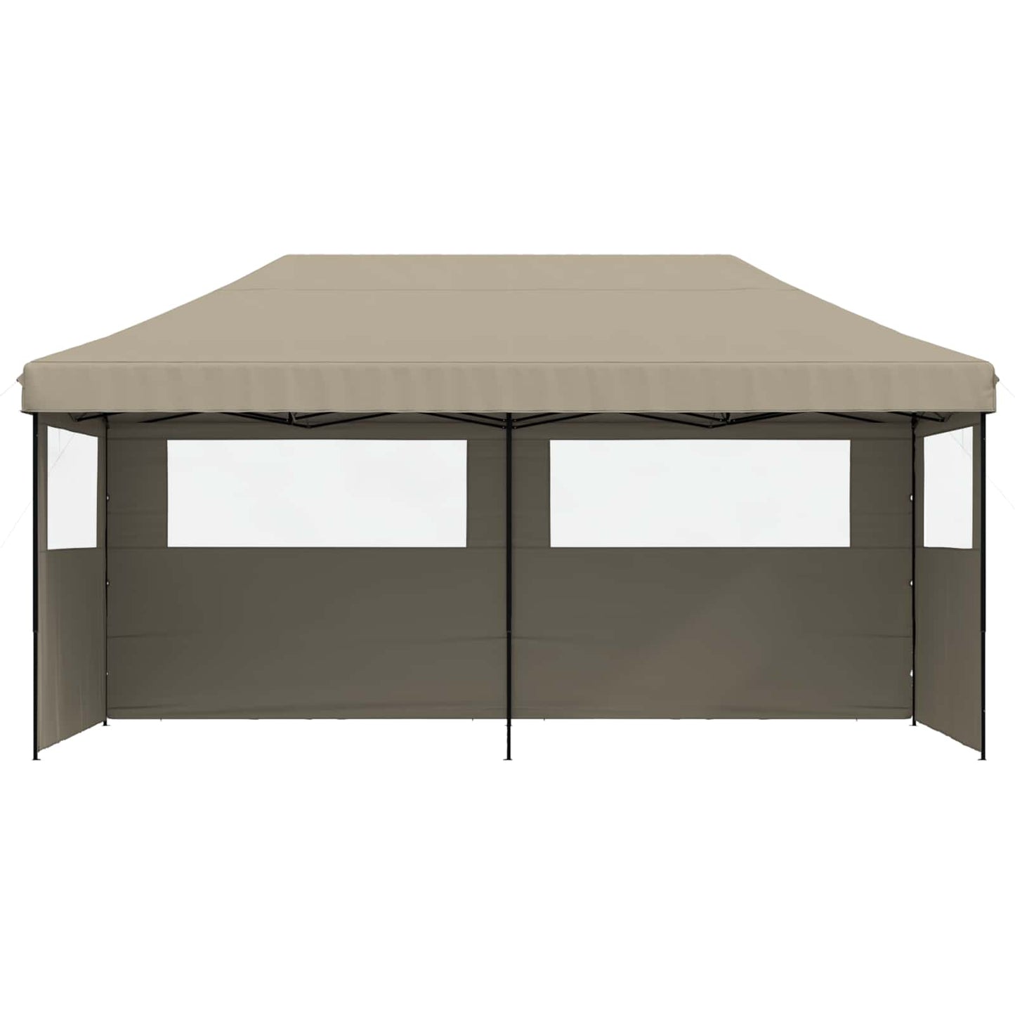 Party-Zelt Taupe 292 x 580 x 315 cm Oxford-Stoff