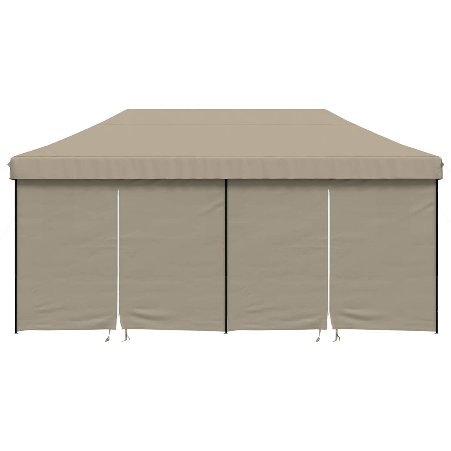 Party-Zelt Taupe 292 x 580 x 315 cm Oxford-Stoff