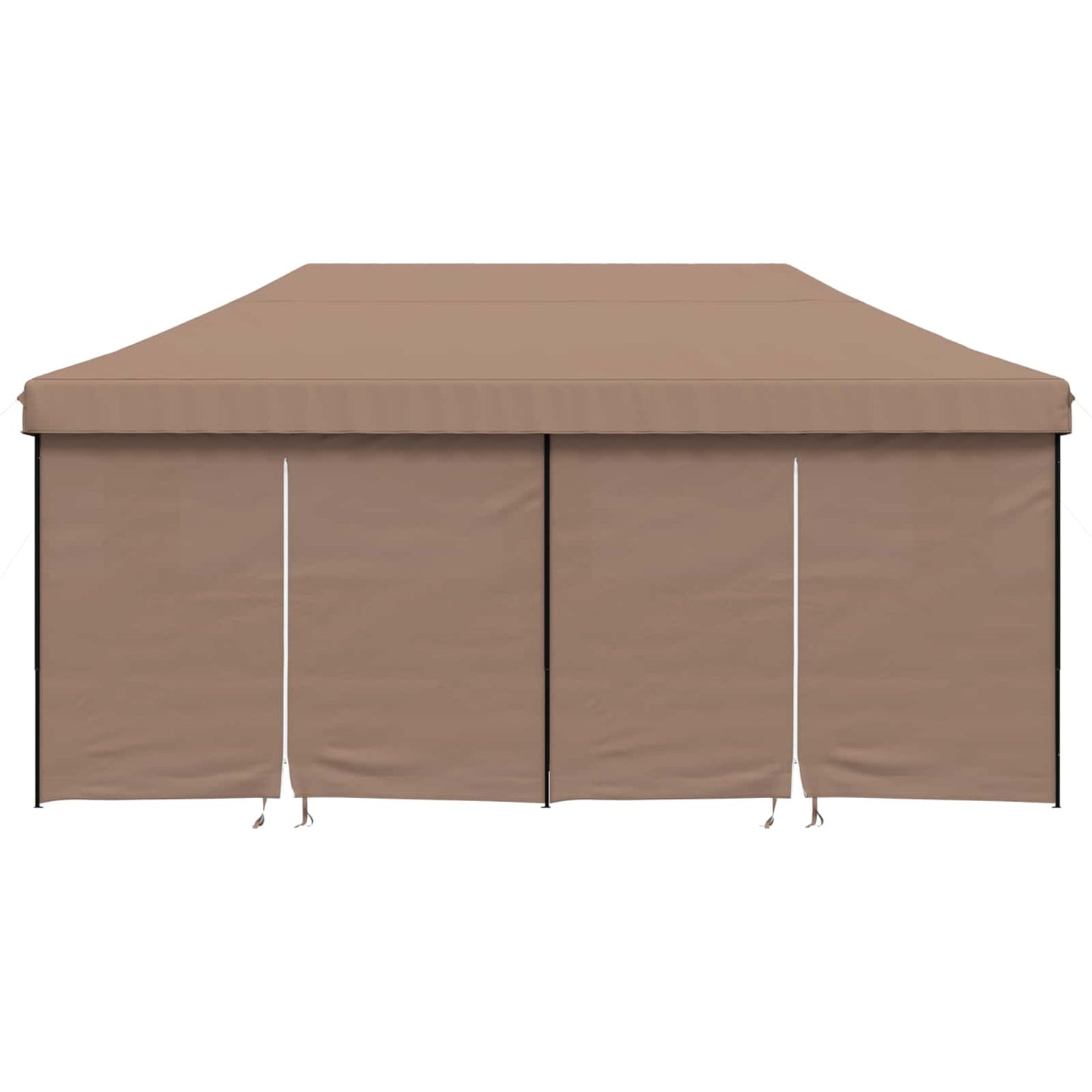 Party-Zelt Braun 292 x 580 x 315 cm Oxford-Stoff