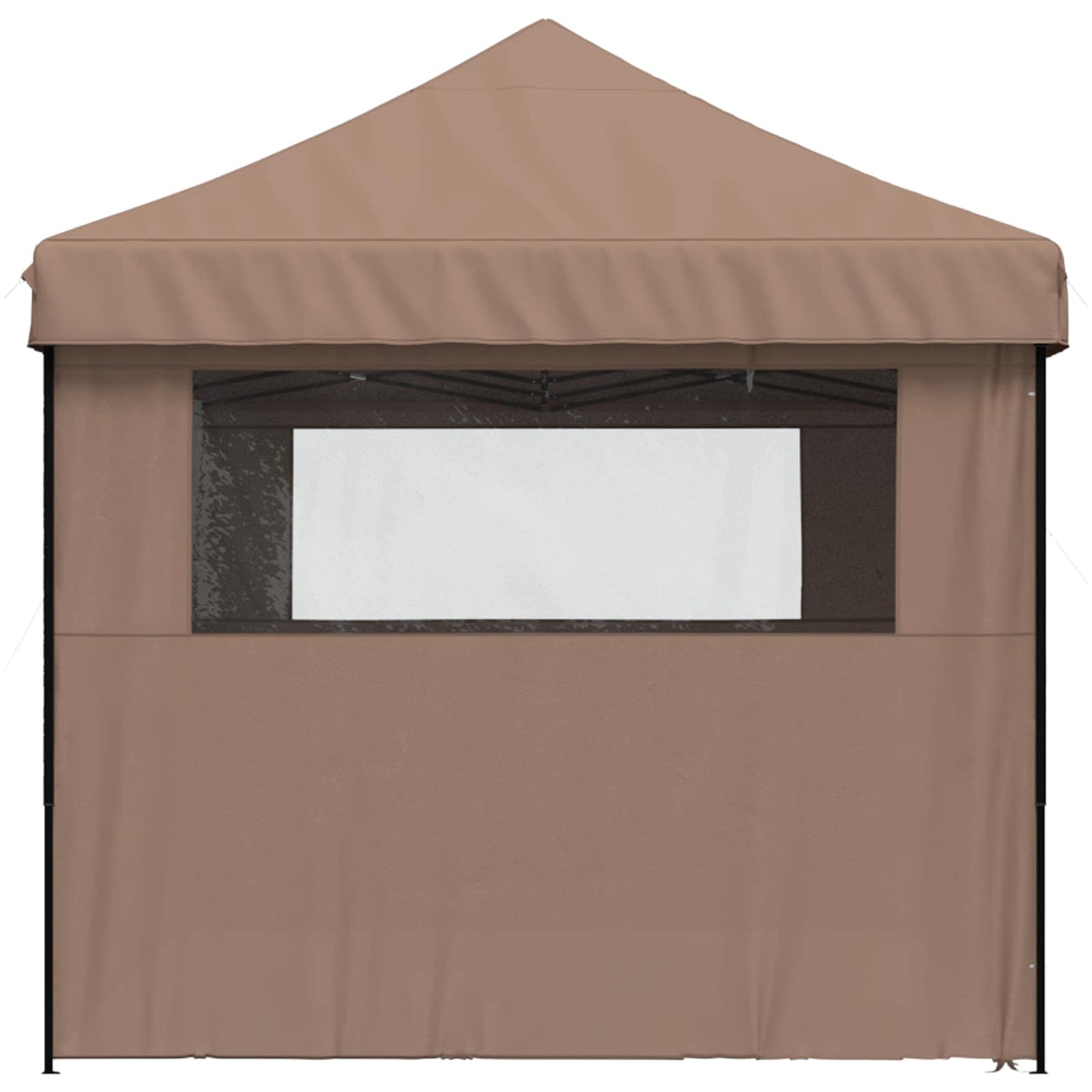 Party-Zelt Braun 292 x 580 x 315 cm Oxford-Stoff