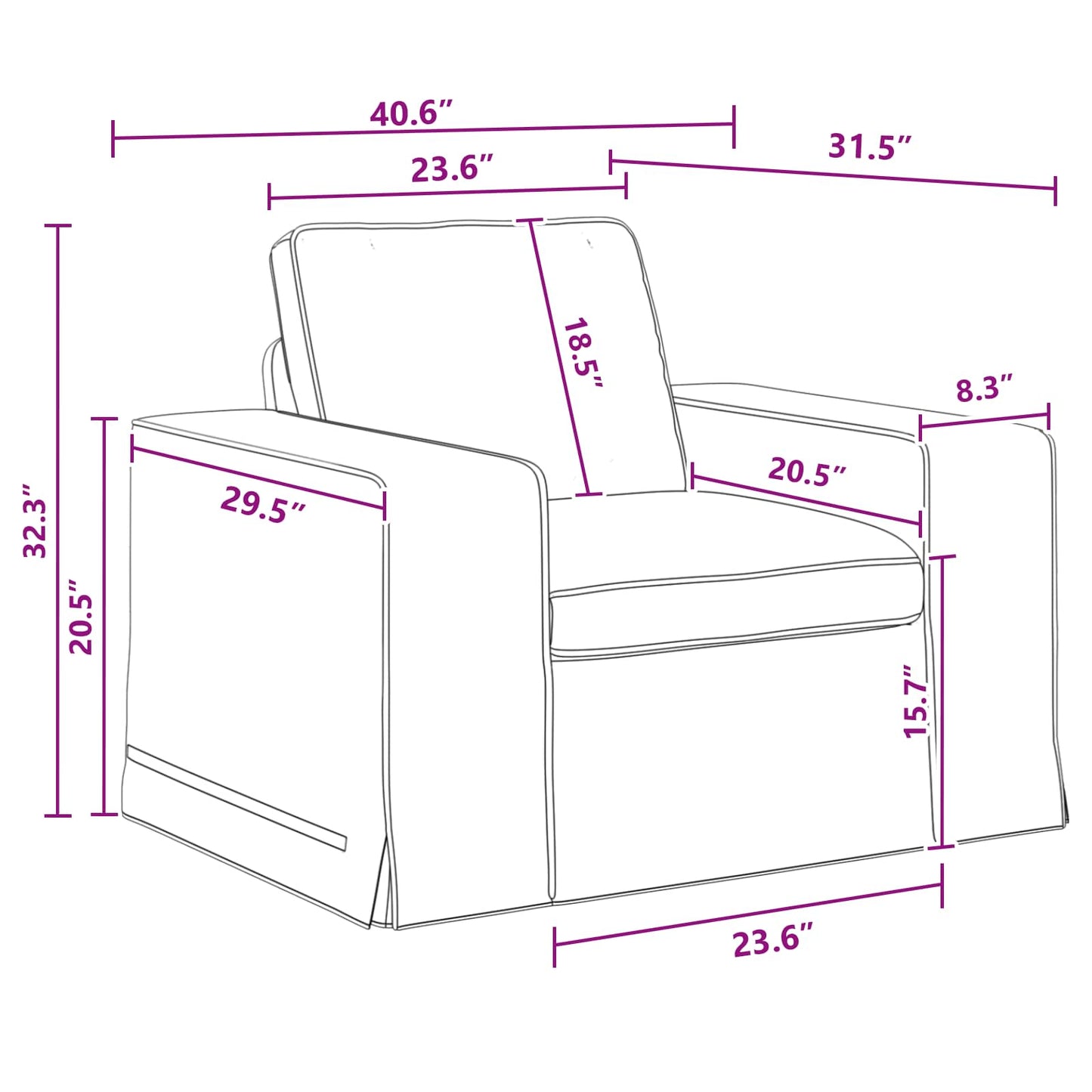 Sofa Set 2 pcs Dunkelgrau 162 x 80 x 82 cm Stoff