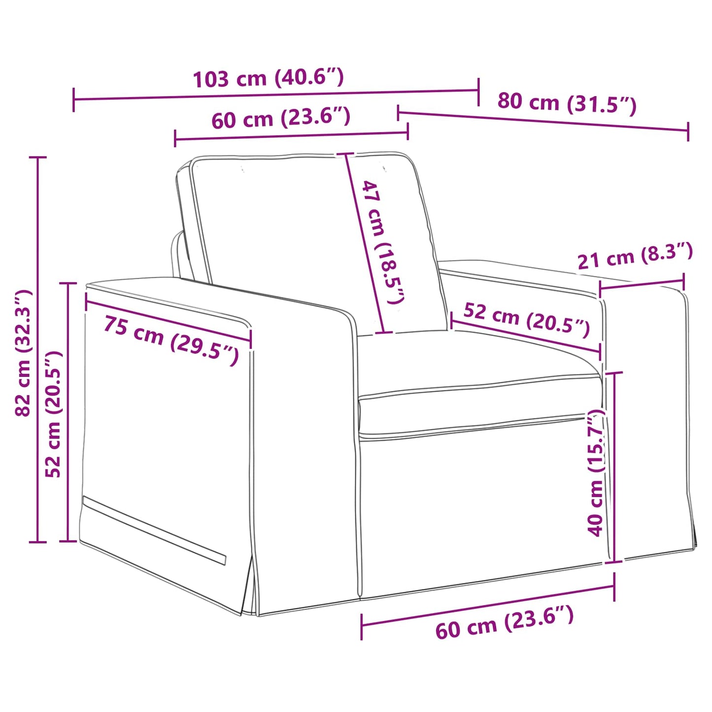 Sofa Set 2 pcs Taupe 162 x 80 x 82 cm Stoff