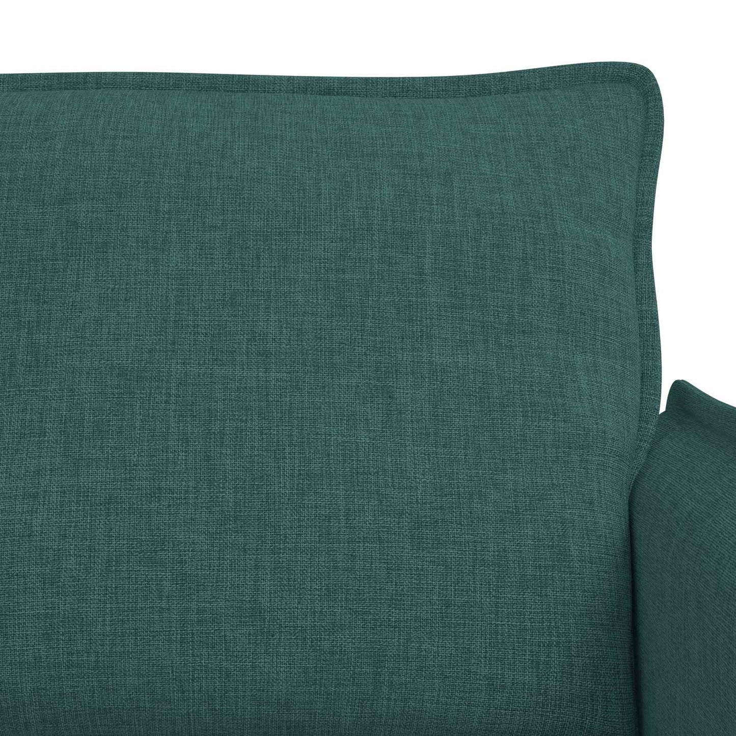 Sofa Set 2 pcs Dunkelgrün 136 x 82 x 85 cm Stoff
