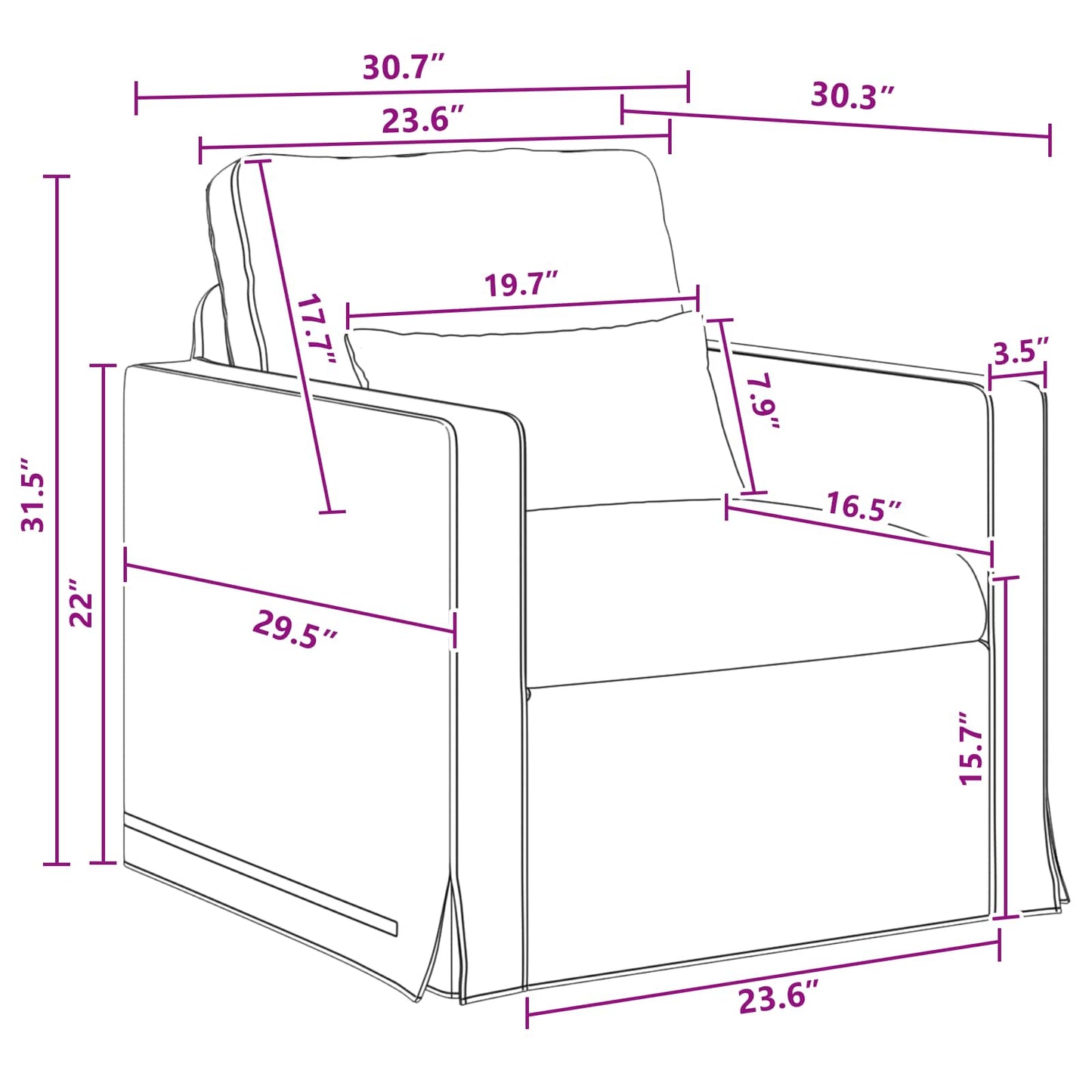 Sofa Set 2 pcs Dunkelgrau 158 x 78 x 80 cm Stoff