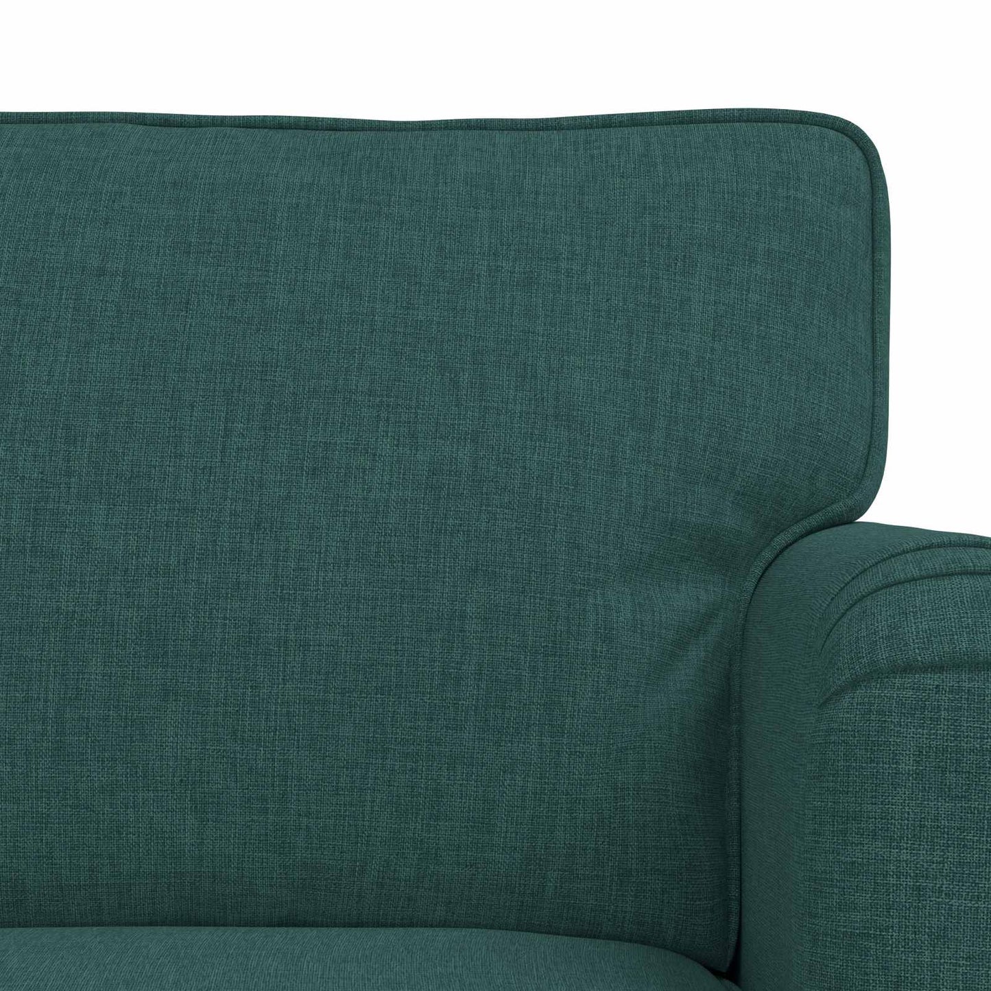 Sofa Set 2 pcs Dunkelgrün 162 x 80 x 85 cm Stoff