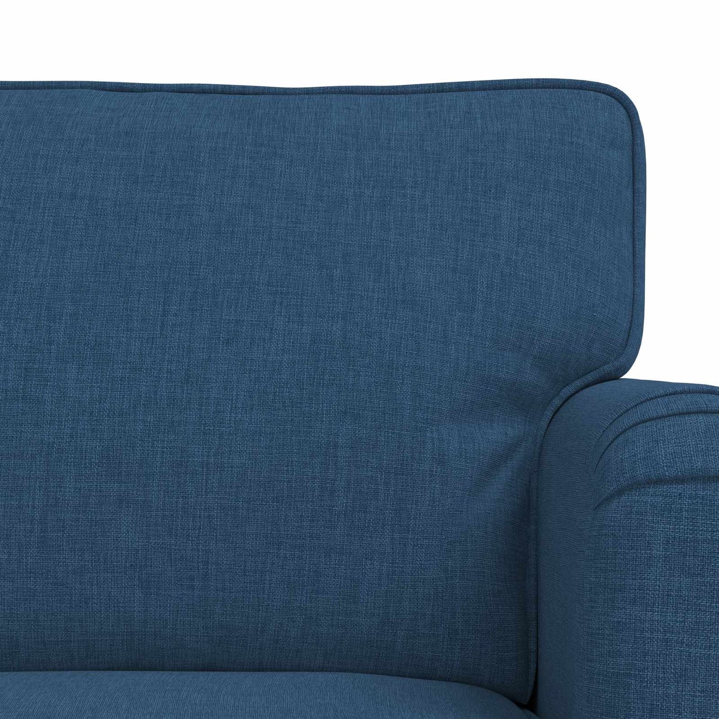 Sofa Set 2 pcs Blau 162 x 80 x 85 cm Stoff
