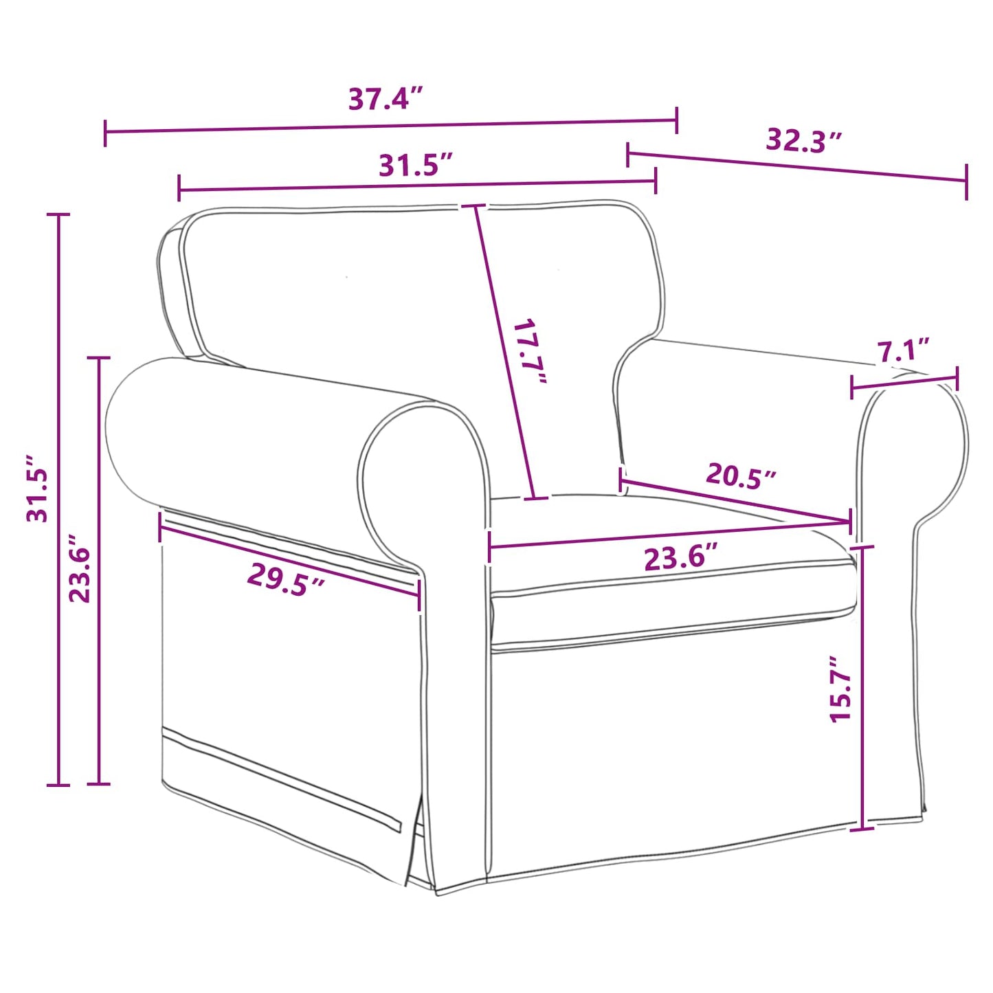 Sofa Set 2 pcs Dunkelgrau 215 x 82 x 80 cm Stoff