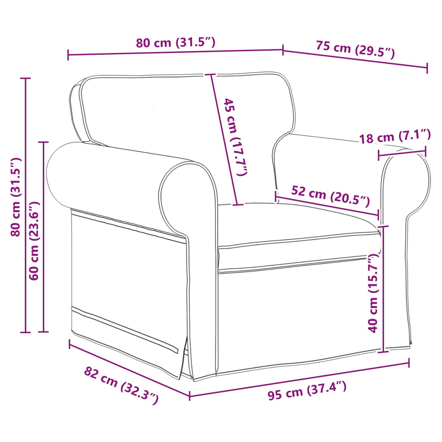 Sofa Set 2 pcs Hellgrau 245 x 82 x 80 cm Stoff