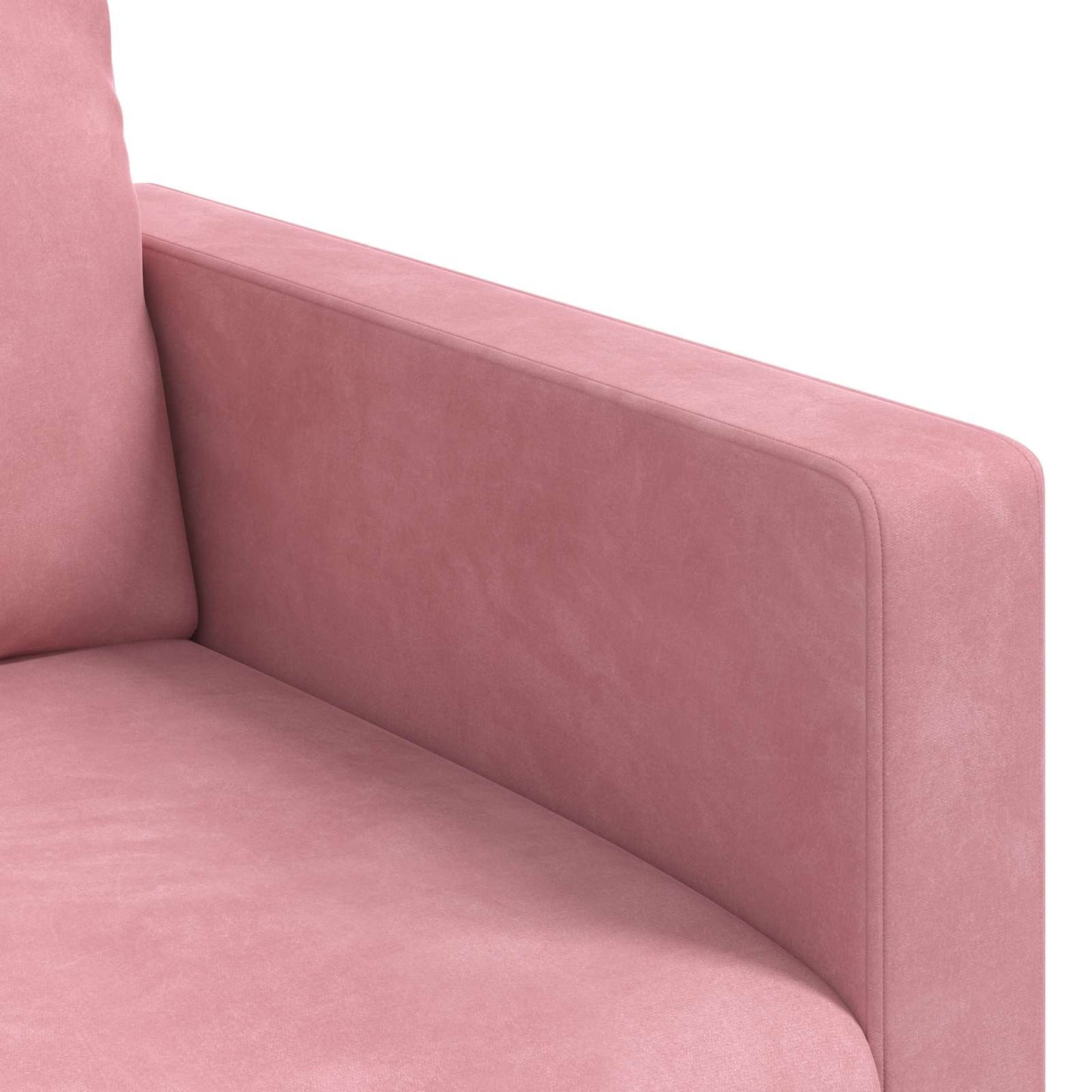 Sofa Set 2 pcs Rosa 228 x 78 x 80 cm Samt