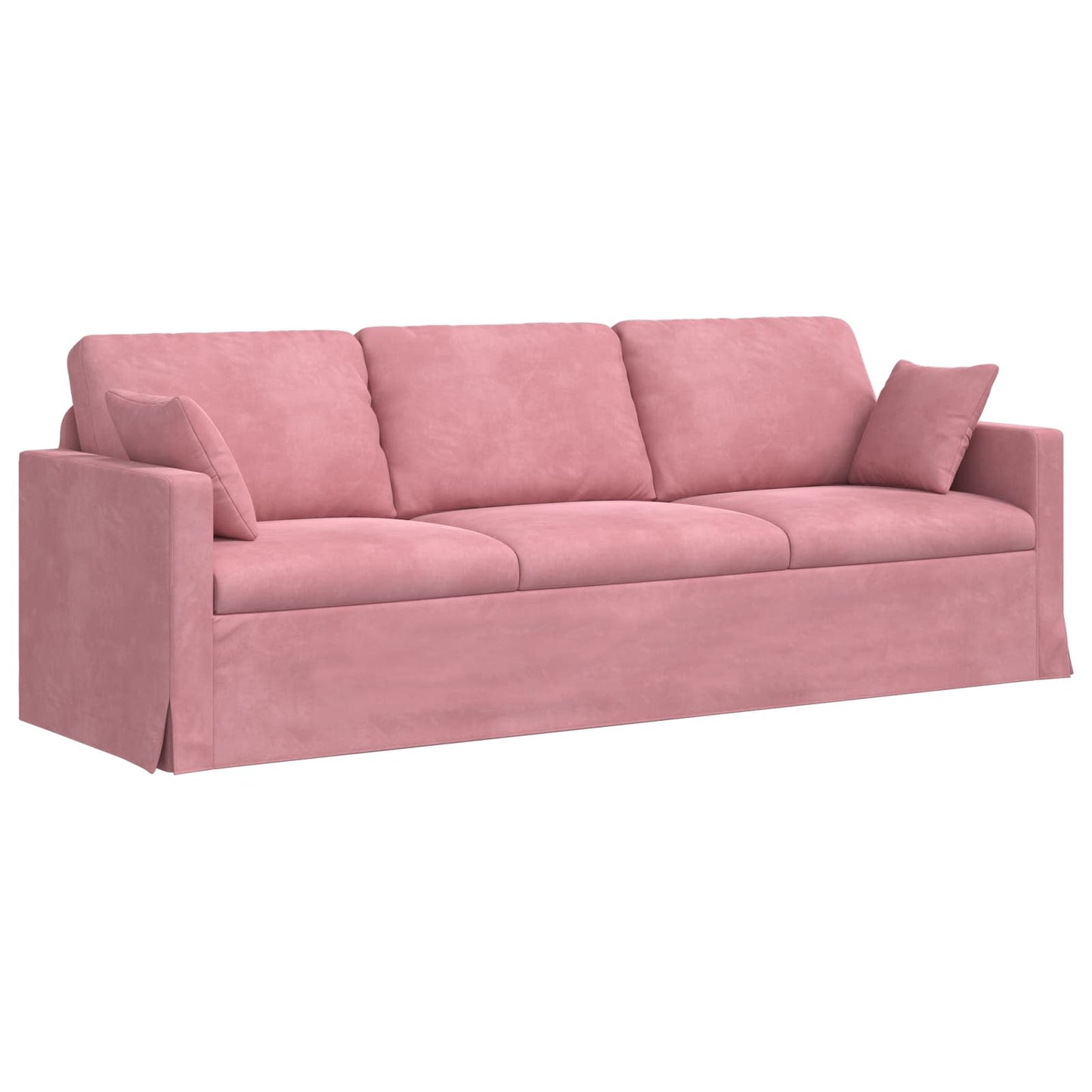 Sofa Set 2 pcs Rosa 228 x 78 x 80 cm Samt