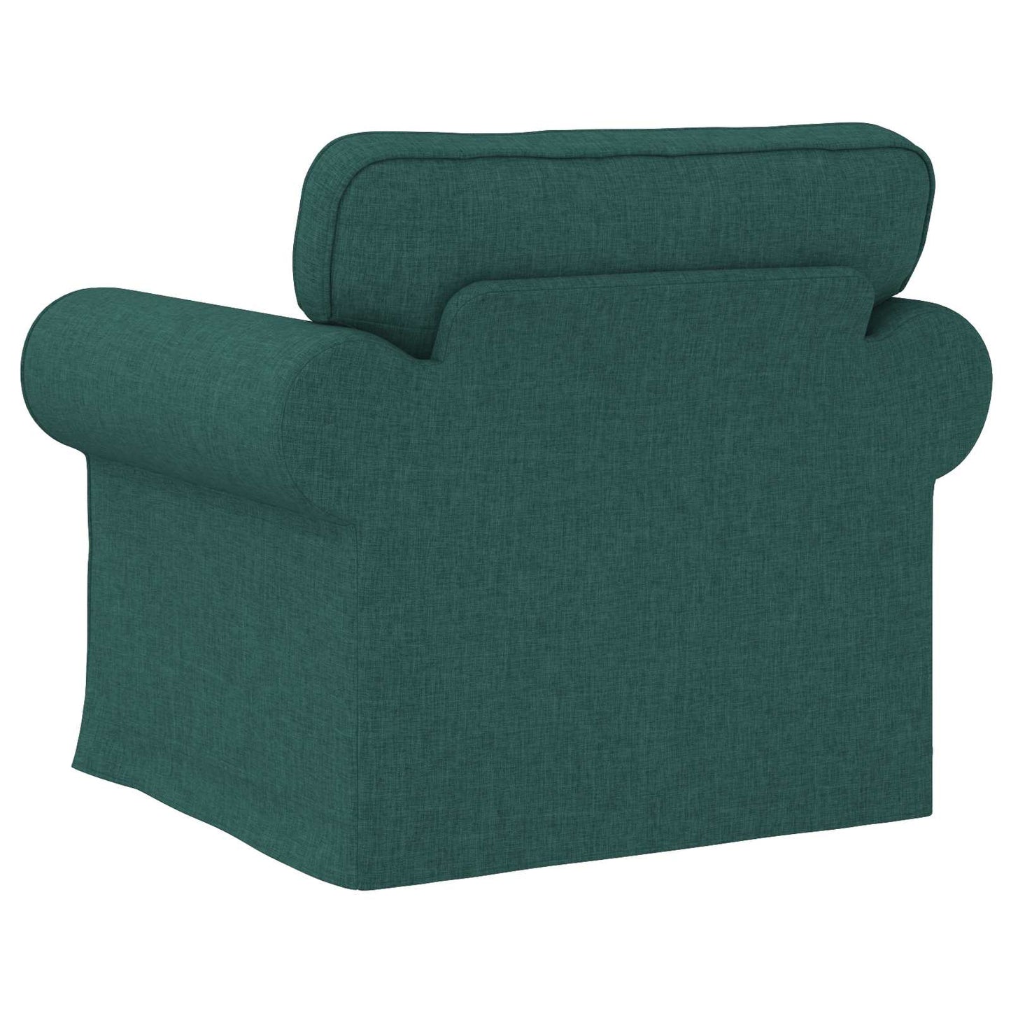 Sofa Dunkelgrün 95 x 82 x 80 cm Stoff