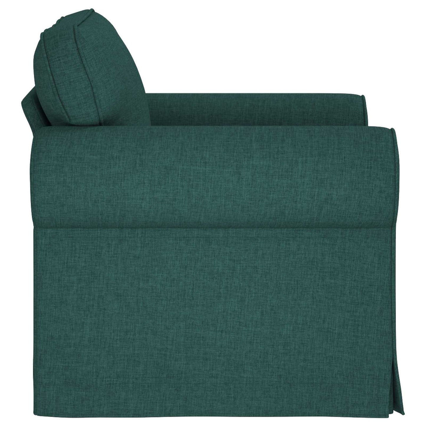 Sofa Dunkelgrün 95 x 82 x 80 cm Stoff