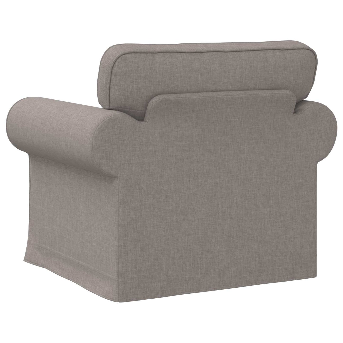 Sofa Taupe 95 x 82 x 80 cm Stoff