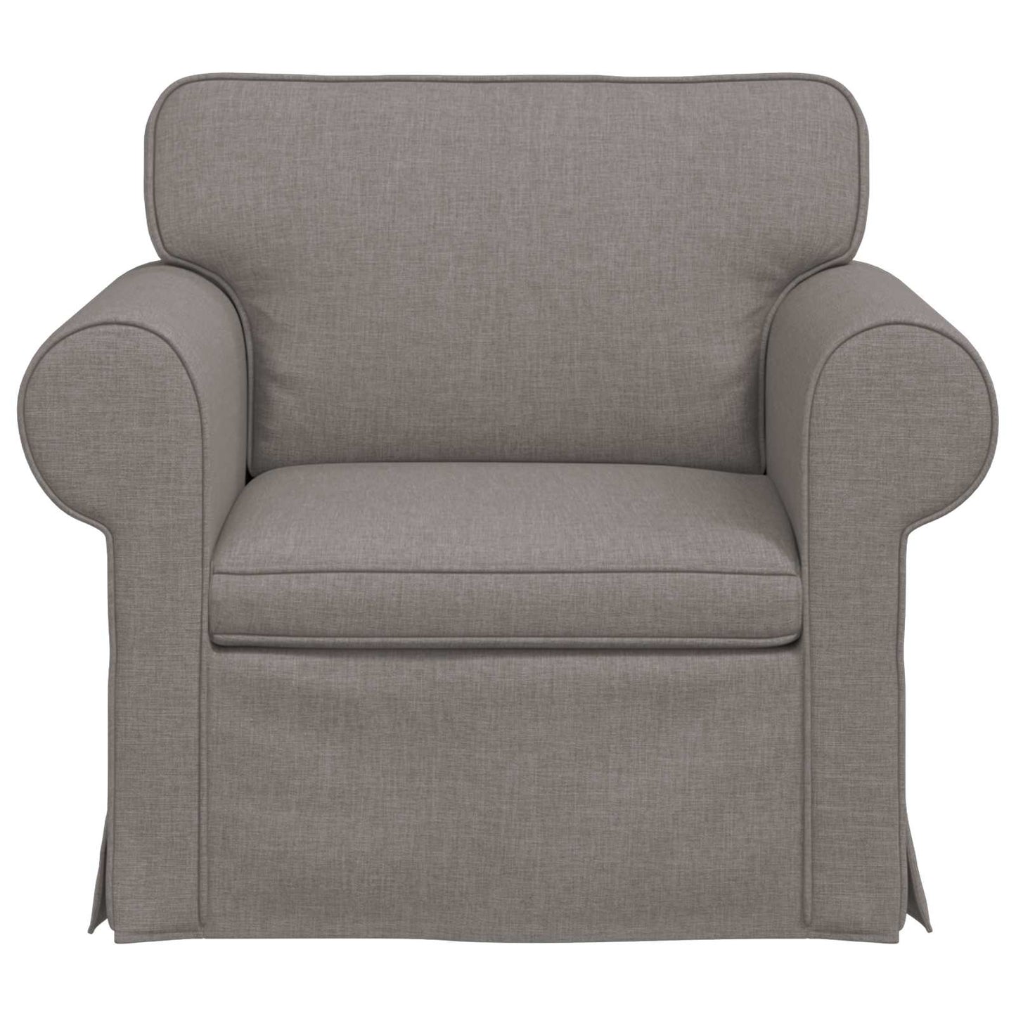 Sofa Taupe 95 x 82 x 80 cm Stoff