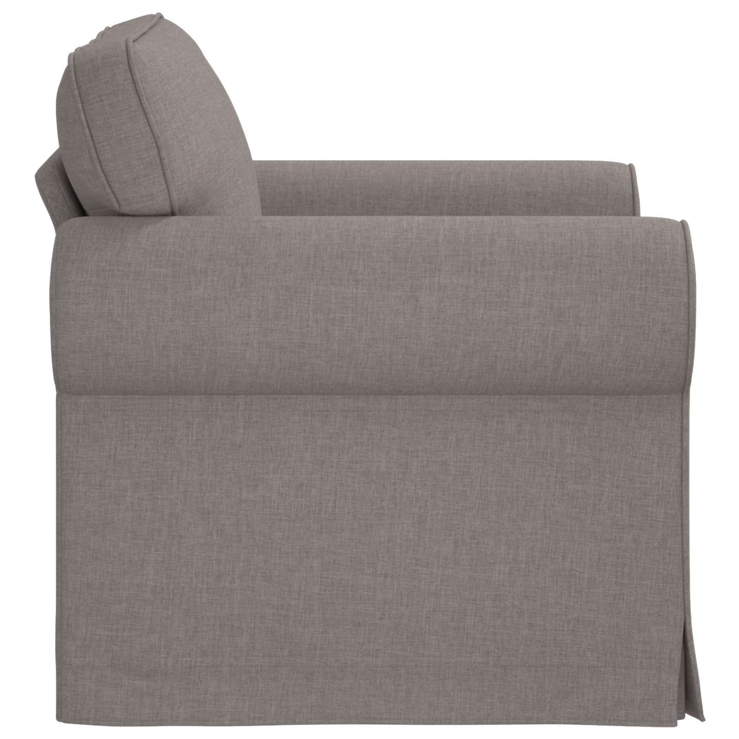 Sofa Taupe 95 x 82 x 80 cm Stoff