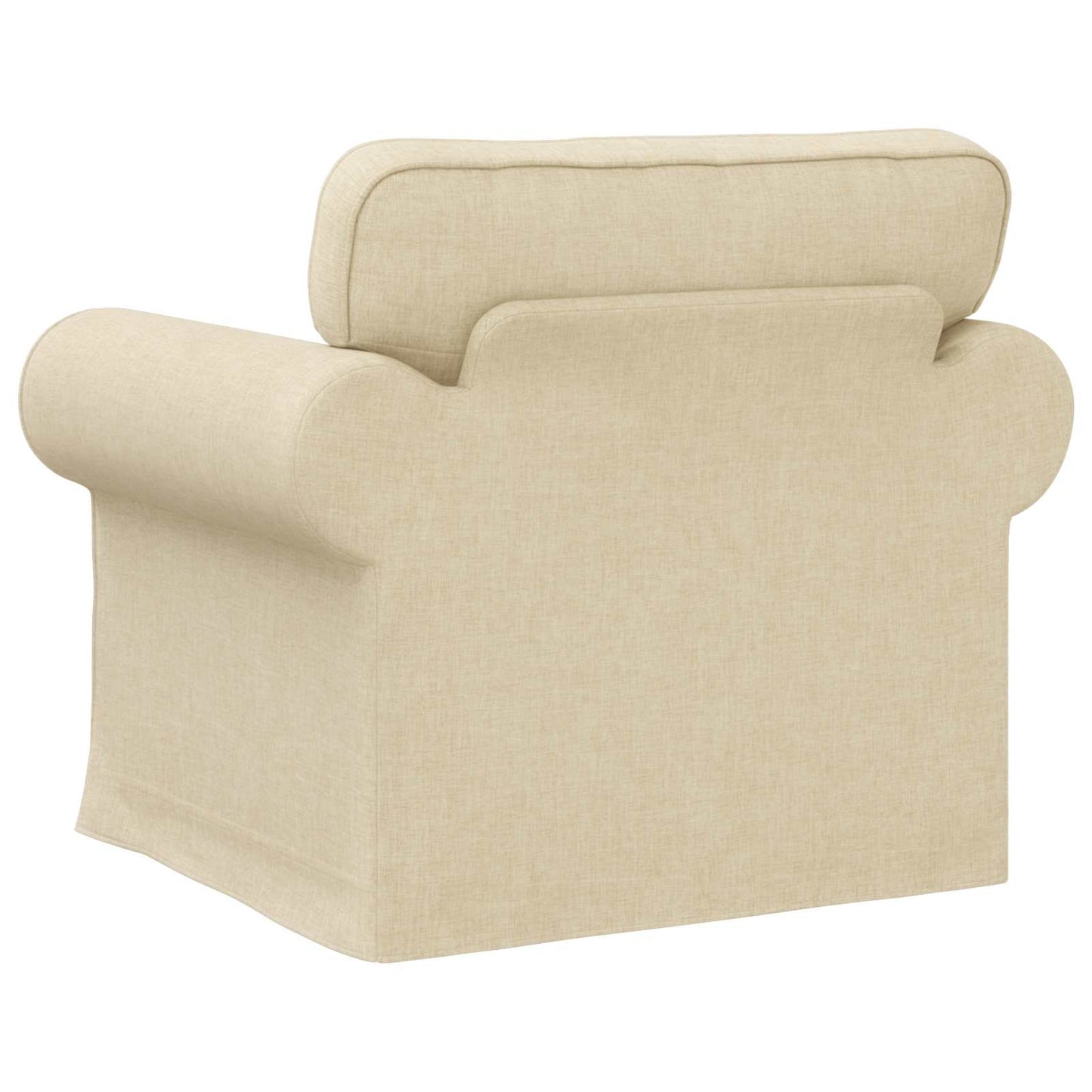 Sofa Creme 95 x 82 x 80 cm Stoff