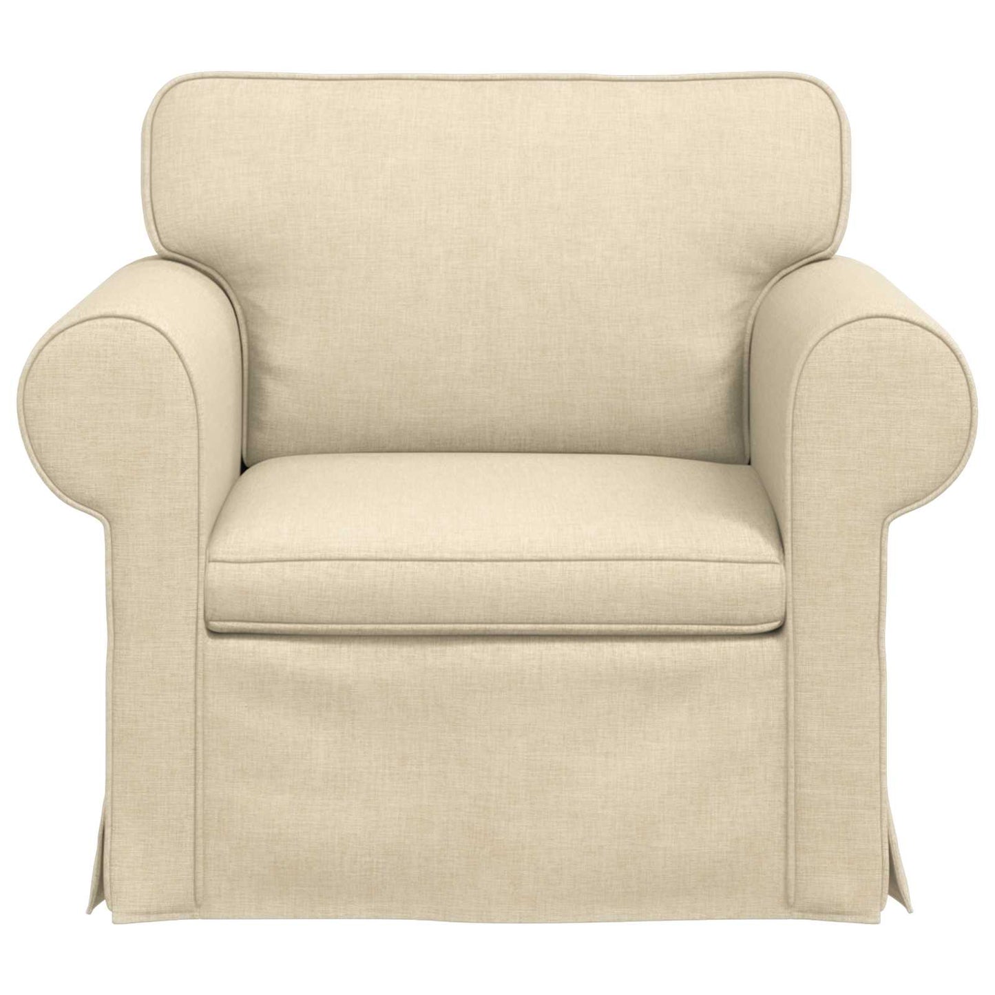 Sofa Creme 95 x 82 x 80 cm Stoff