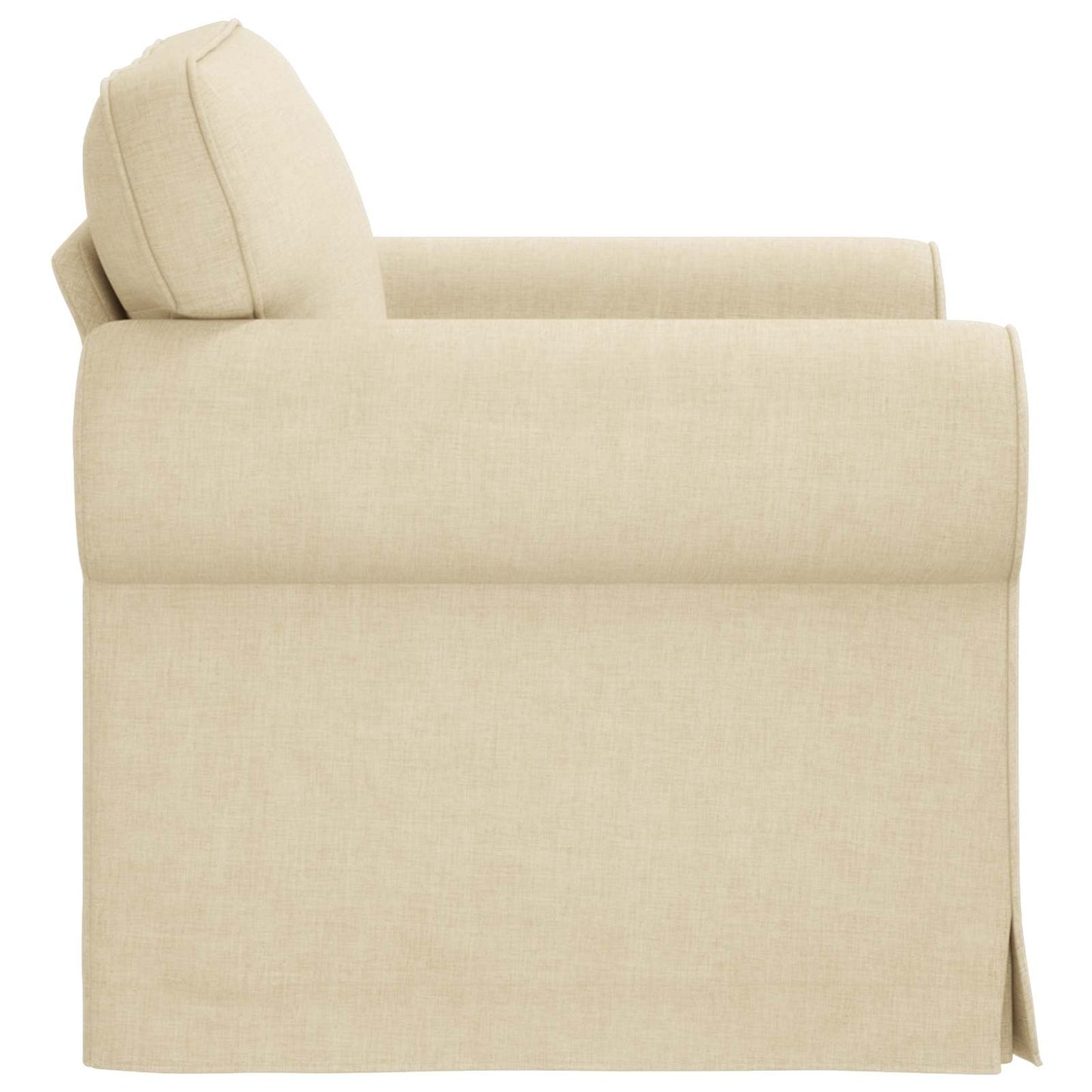 Sofa Creme 95 x 82 x 80 cm Stoff
