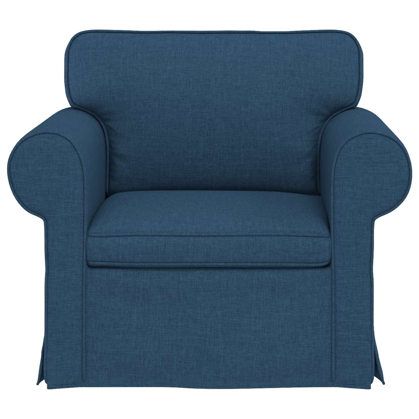 Sofa Blau 95 x 82 x 80 cm Stoff