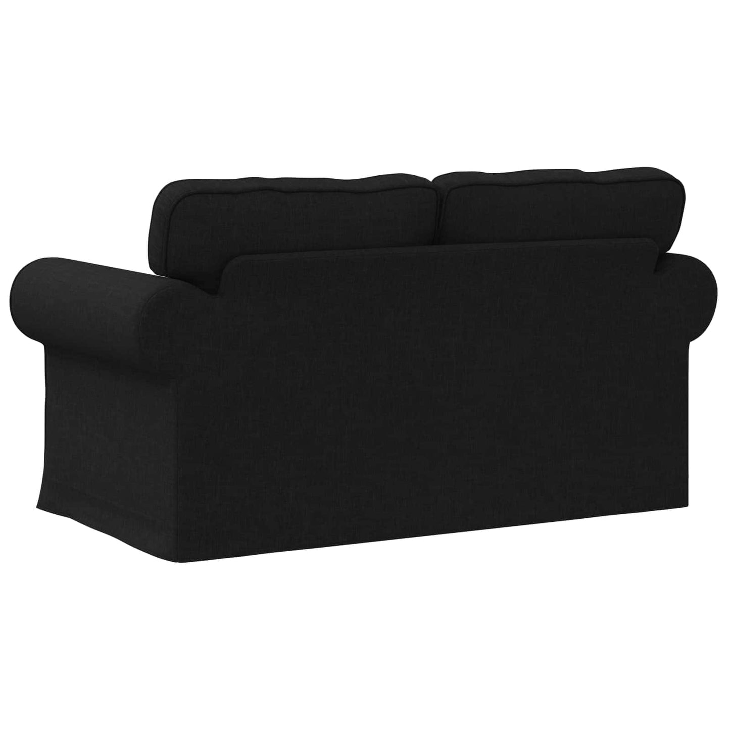 Sofa Schwarz 155 x 82 x 80 cm Stoff