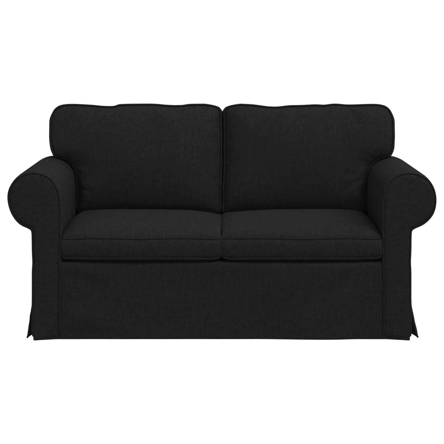 Sofa Schwarz 155 x 82 x 80 cm Stoff