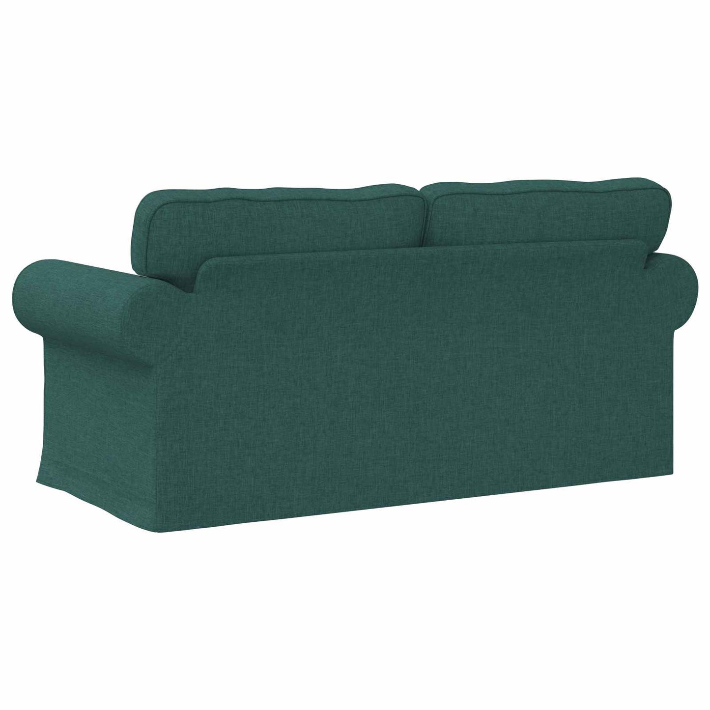 Sofa Dunkelgrün 175 x 82 x 80 cm Stoff