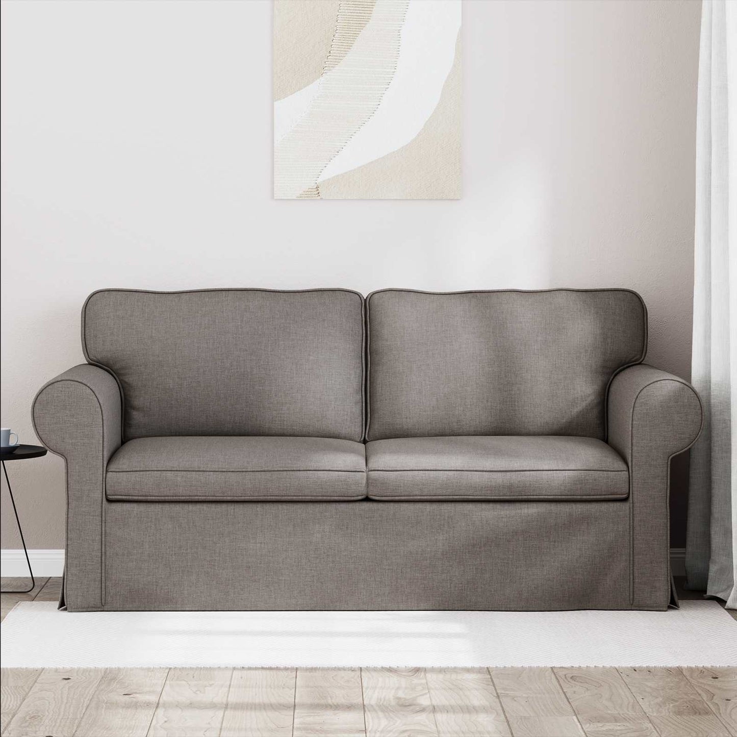 Sofa Taupe 175 x 82 x 80 cm Stoff